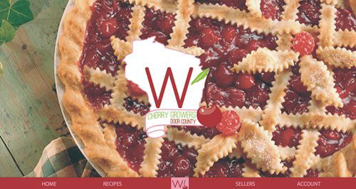 Site Redesigning We were tasked in my Interactive II course at UW-Stout to redesign a site that badly needed it. We wanted to change something in Door County, so we basically made a cherry filled website to help further promote how big cherries are in Door County Wisconsin.The Beginning intro section to Wisconsin Cherry Growers. The original site can be found here: http://www.wisconsincherries.org/ http://www.wisconsincherries.org/