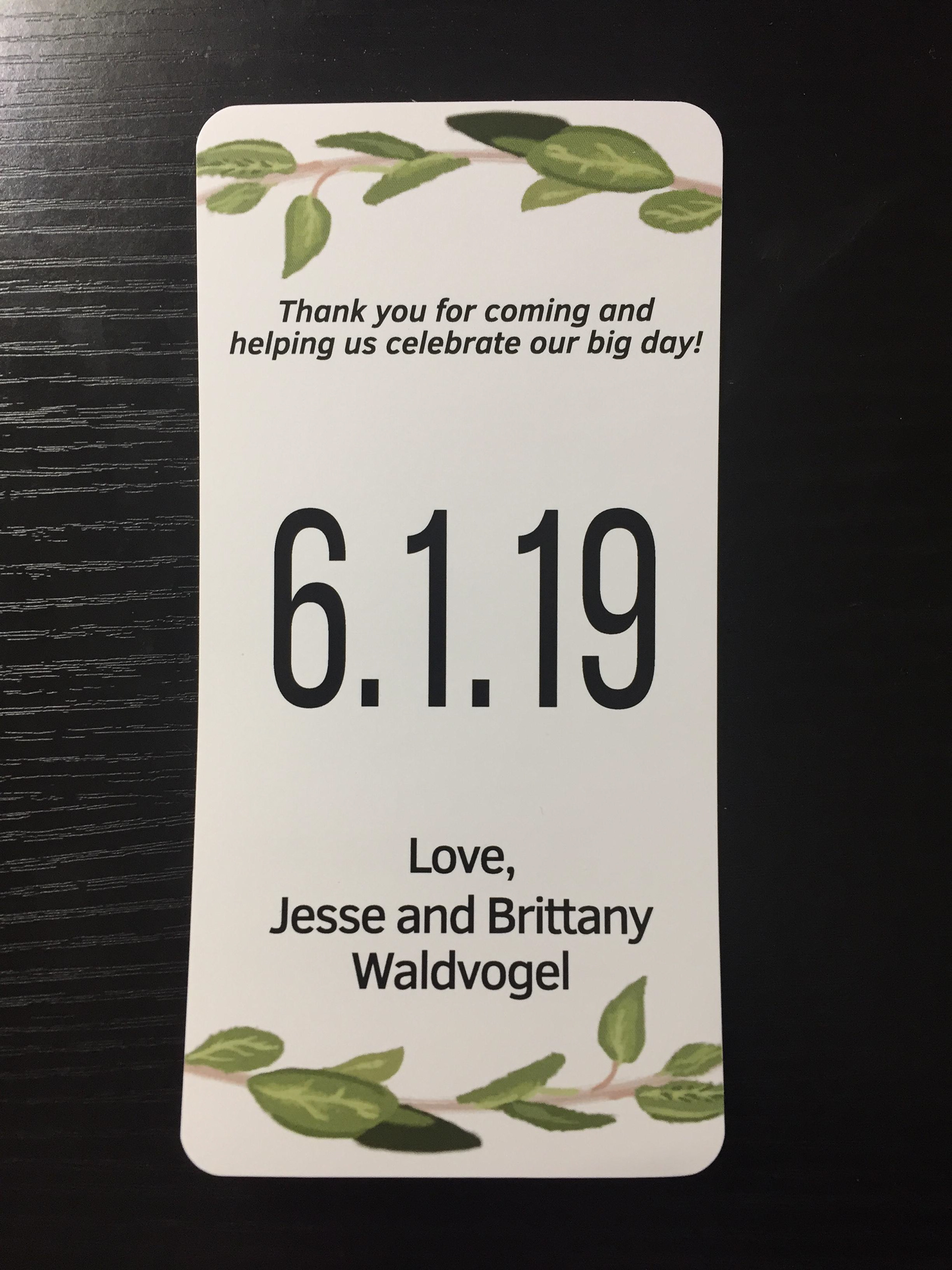 Final Label Design Printed off a copy of the final label design they wanted to go with. Again printing a demo for quality assurance.