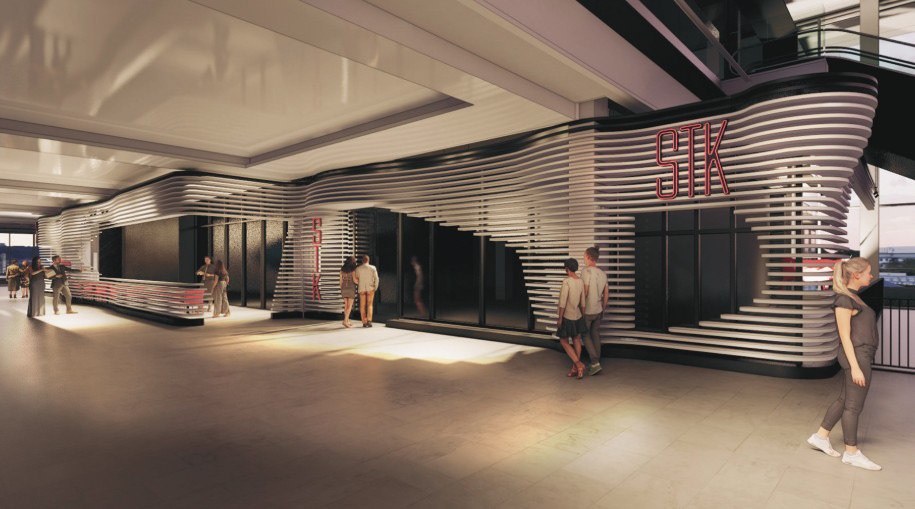 Mall Concourse Entry @ STK - Topanga, CA