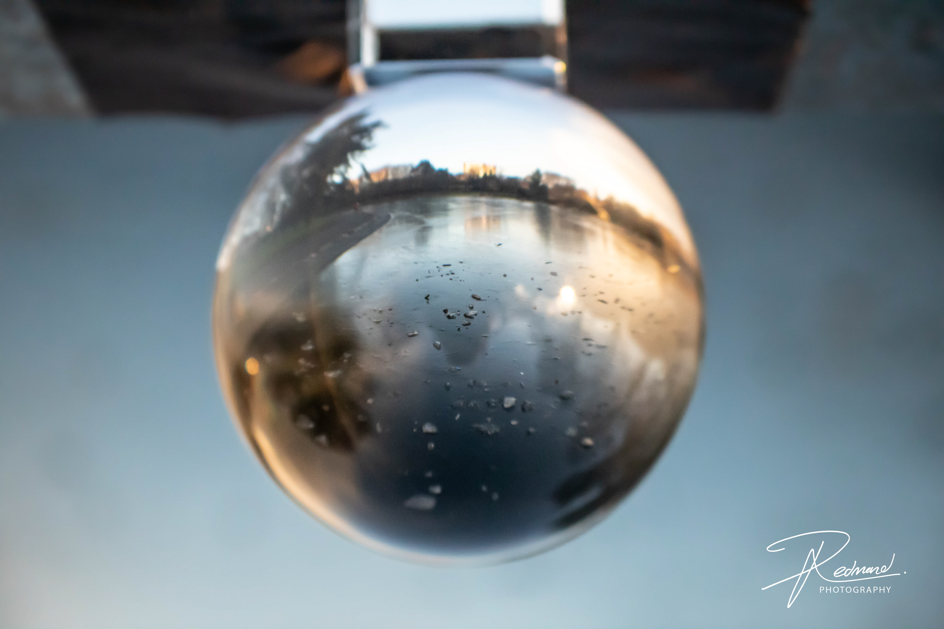 Victoria Park Pond from the Blue Bridge: December 2022