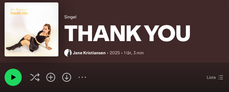 Spotify - Jane Kristiansen
