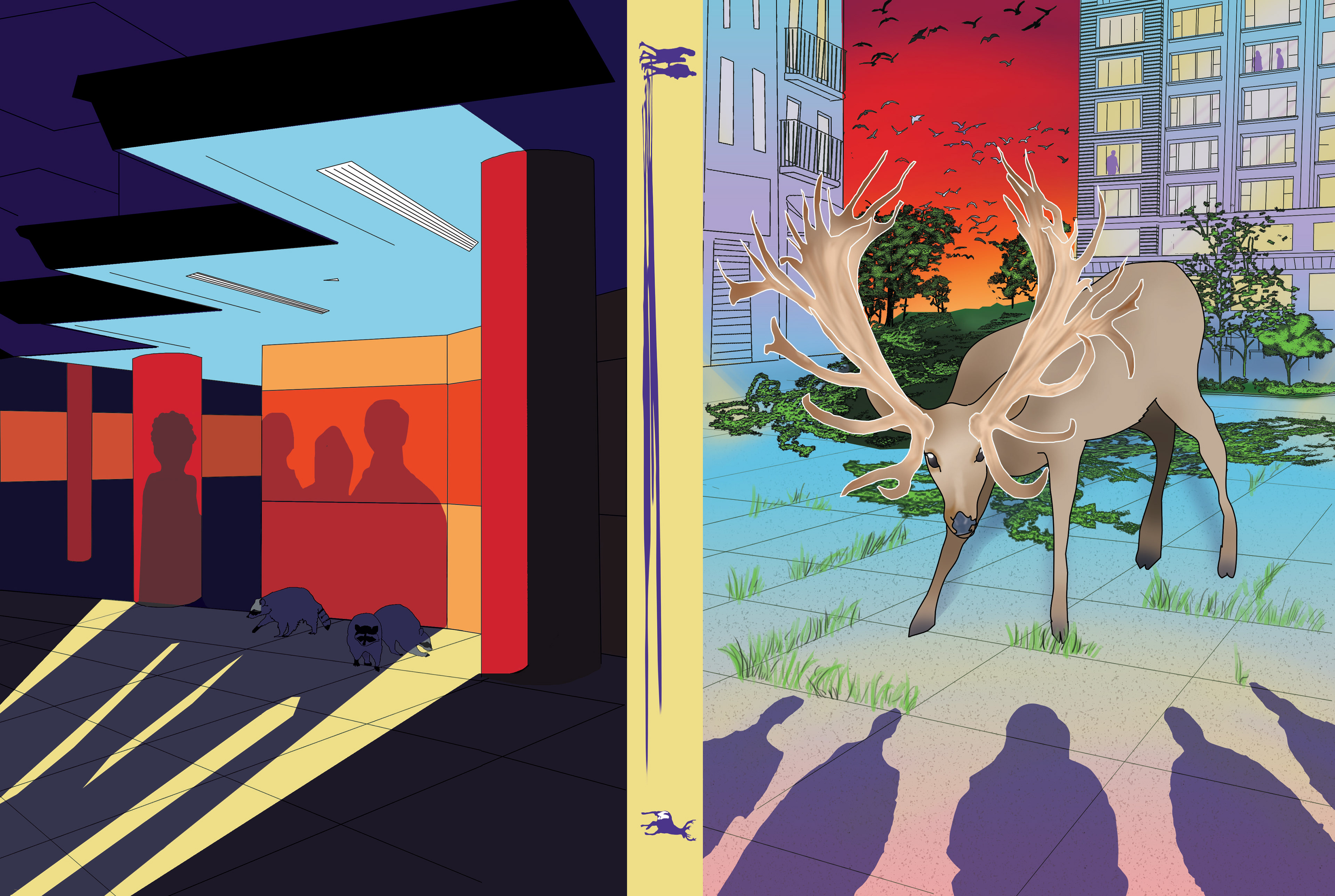 The Best Small Fictions 2021 Wraparound Cover Art