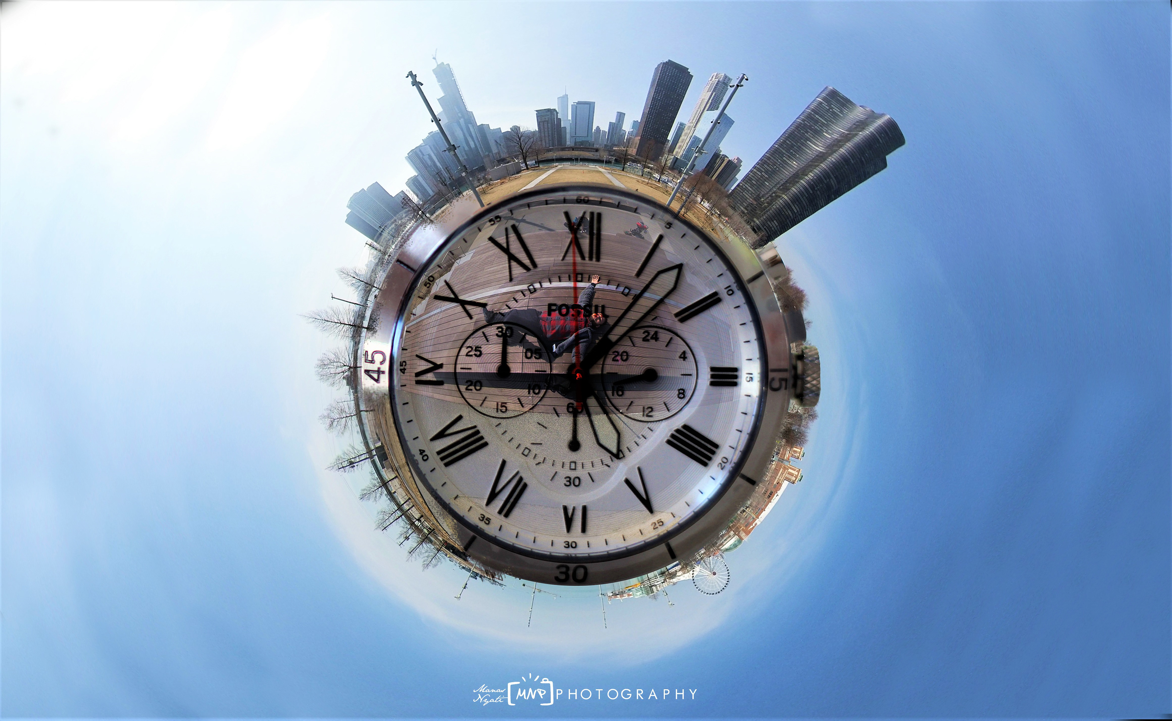 Glorious cityscape, skyline and a rich life comes with an expense of "Time". Be sure of not losing the later. Happiness do not saturate. @Chicago