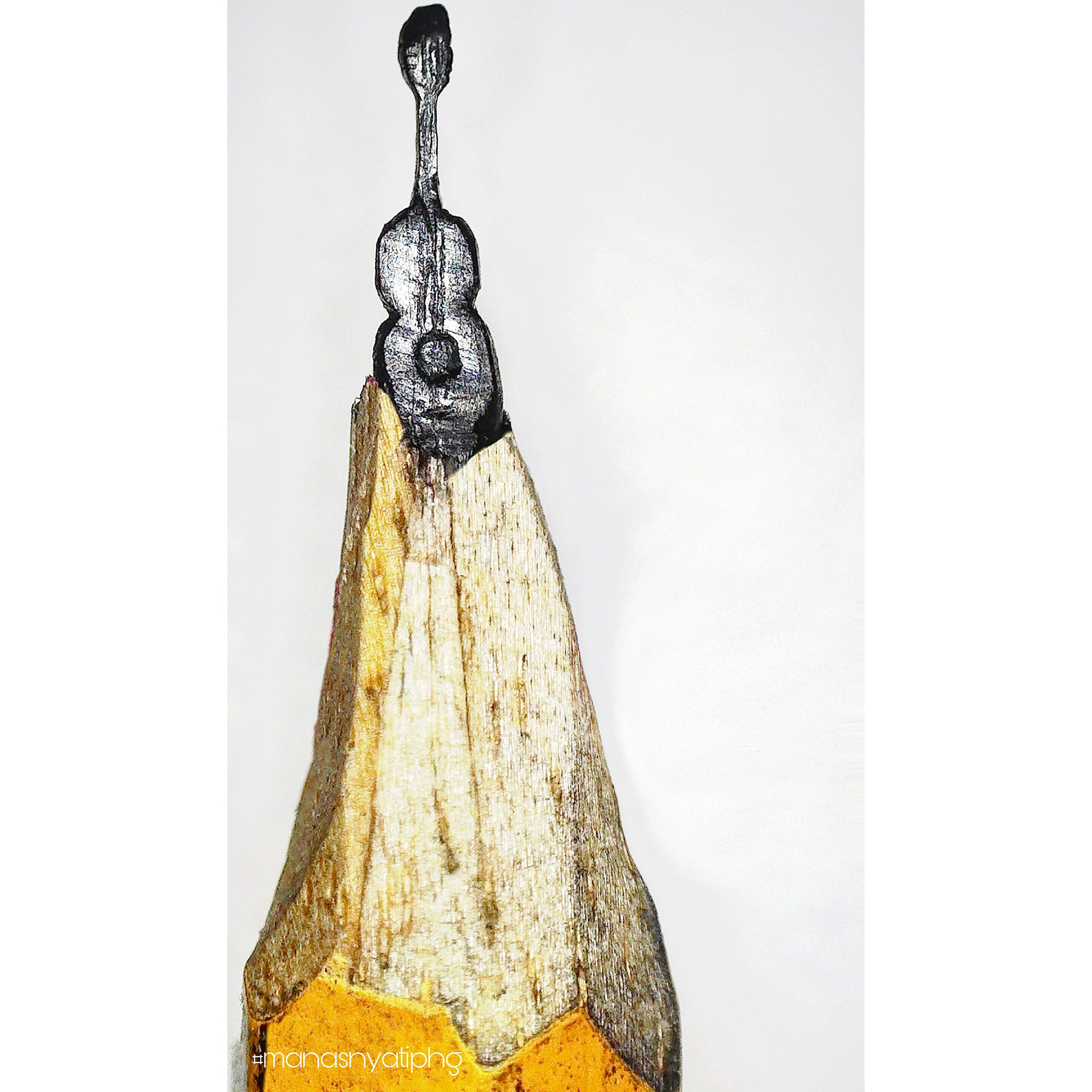 Carved pencil, taking music to another level. Perks of being an Engineer