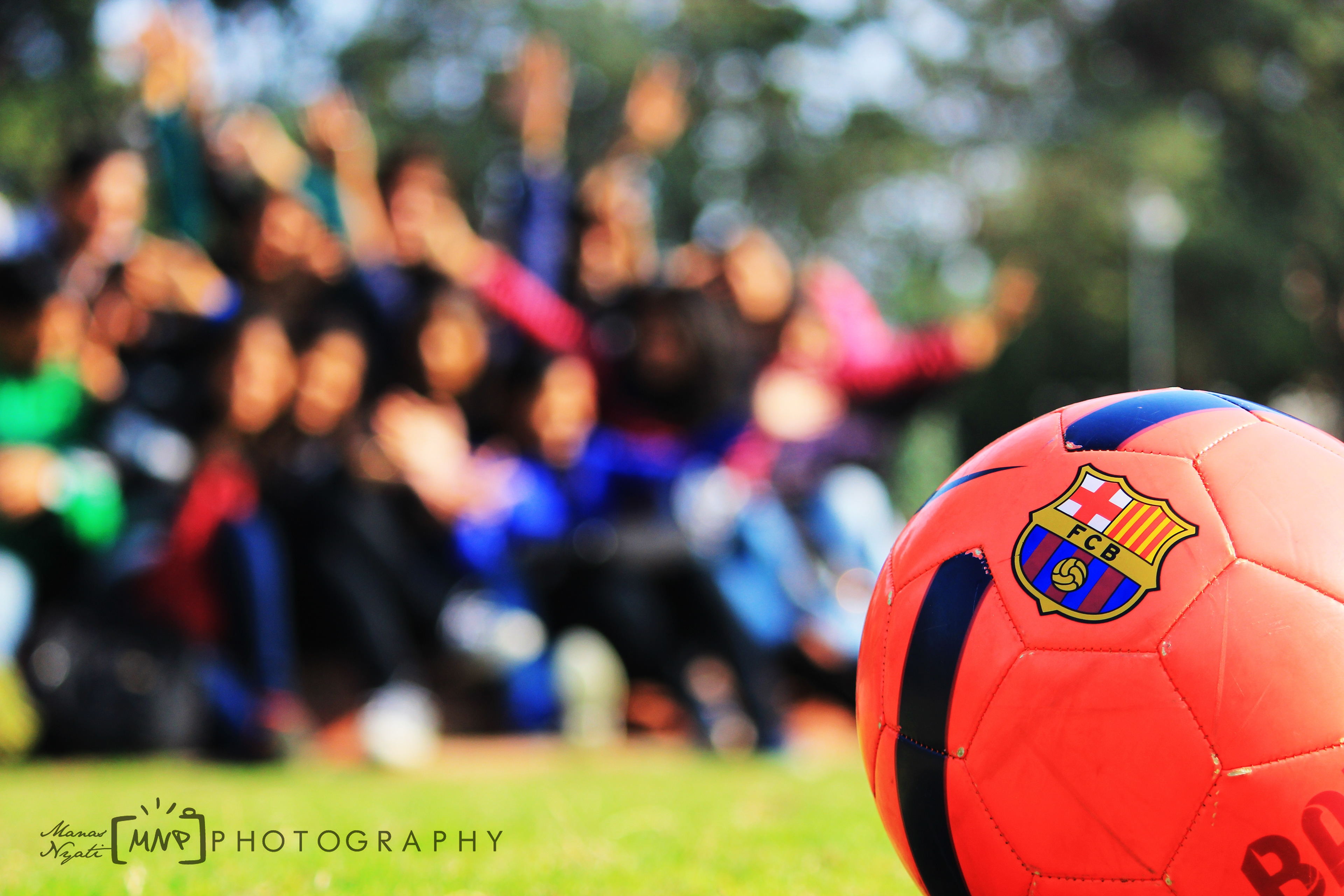 Behind the soccer scenes