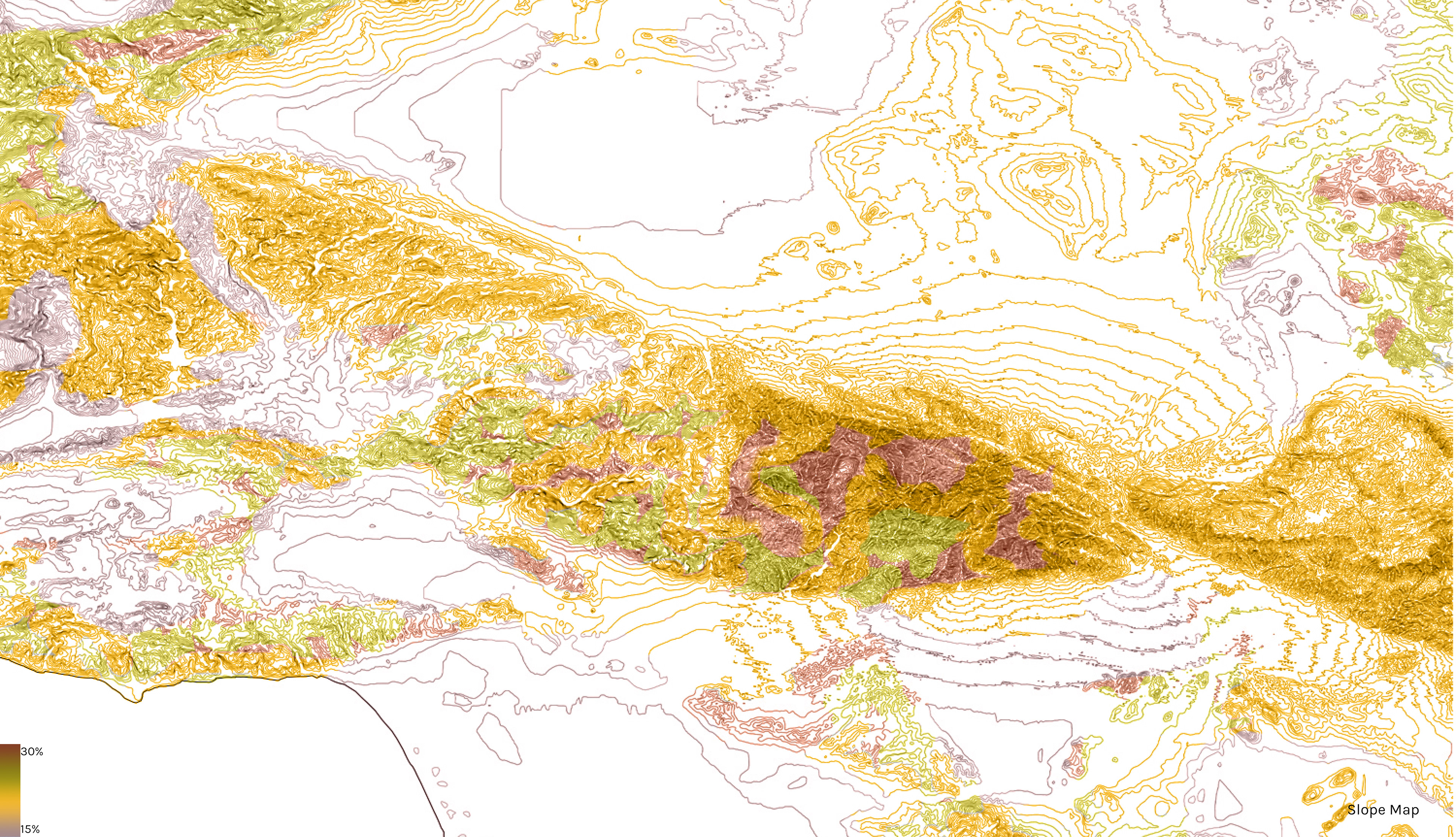 Slope map