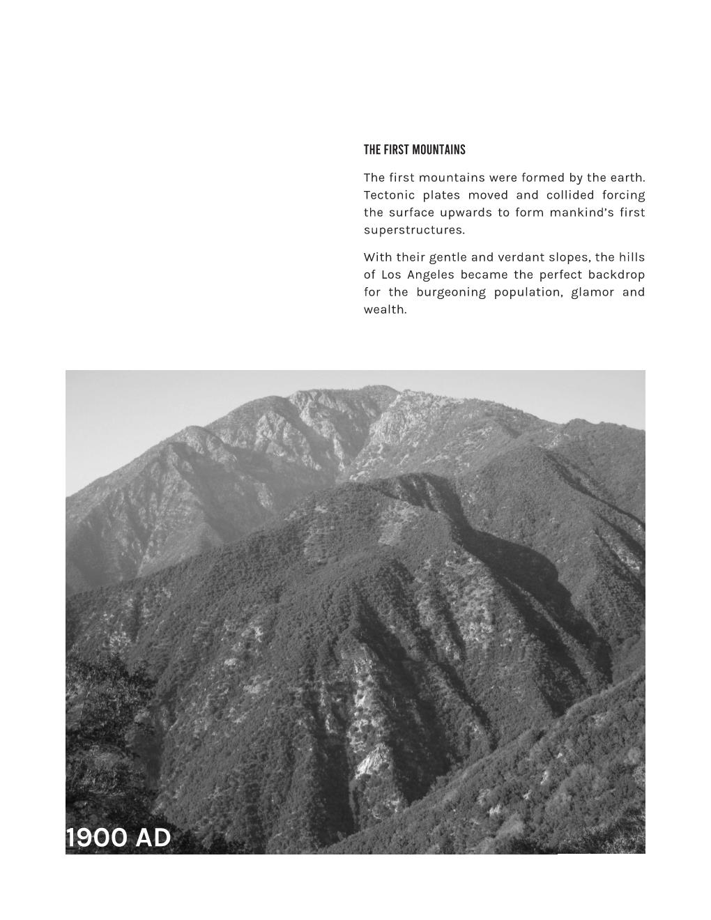 The first mountain