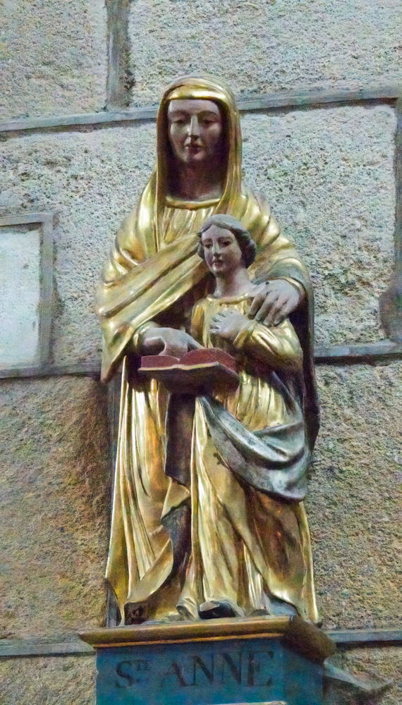 St-Saturnin Education de la Vierge XVIIIe s.