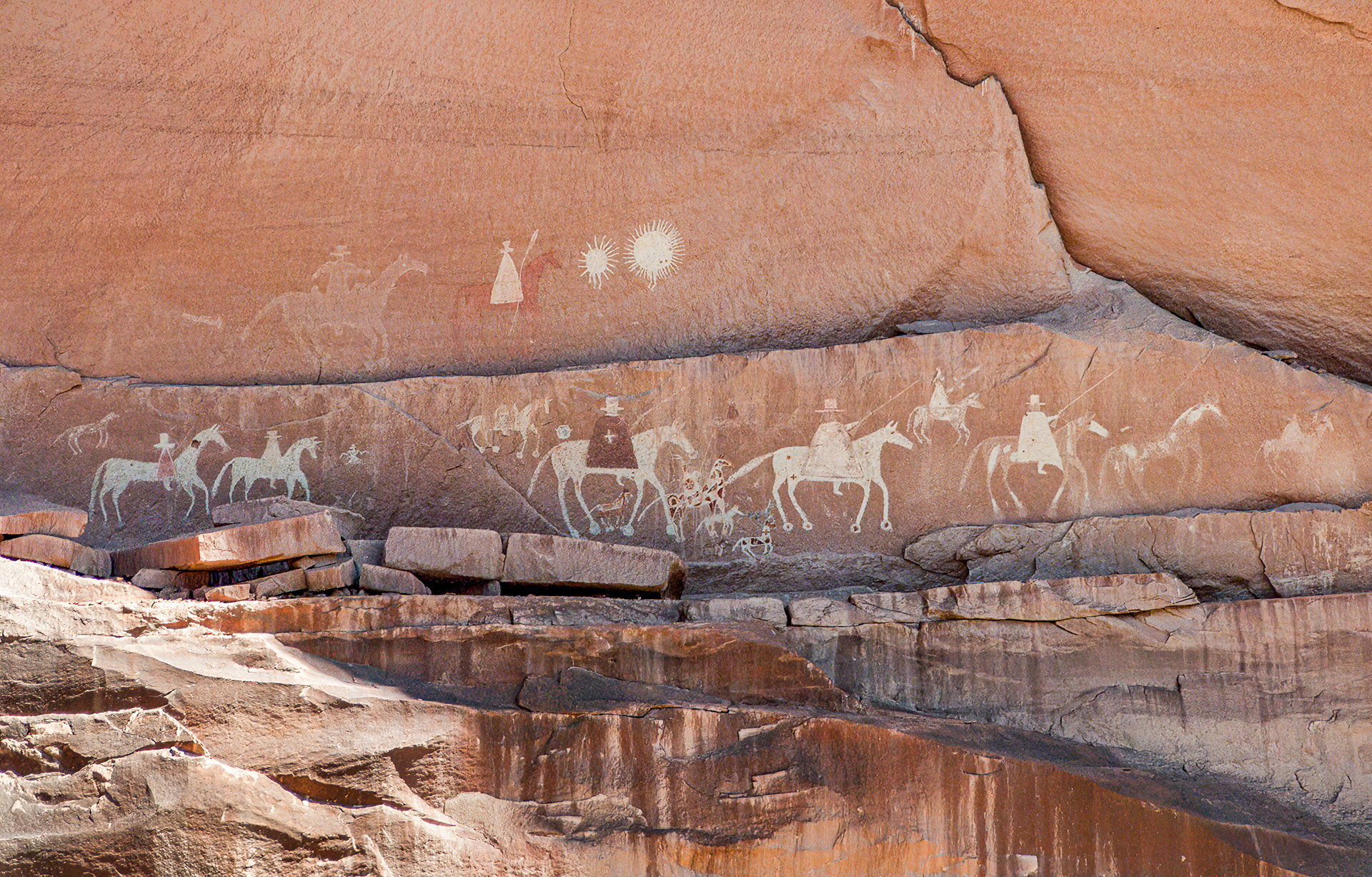 Canyon del Muerto PR Standing Cow Ruin Raid espagnol/Spaniards' Raid