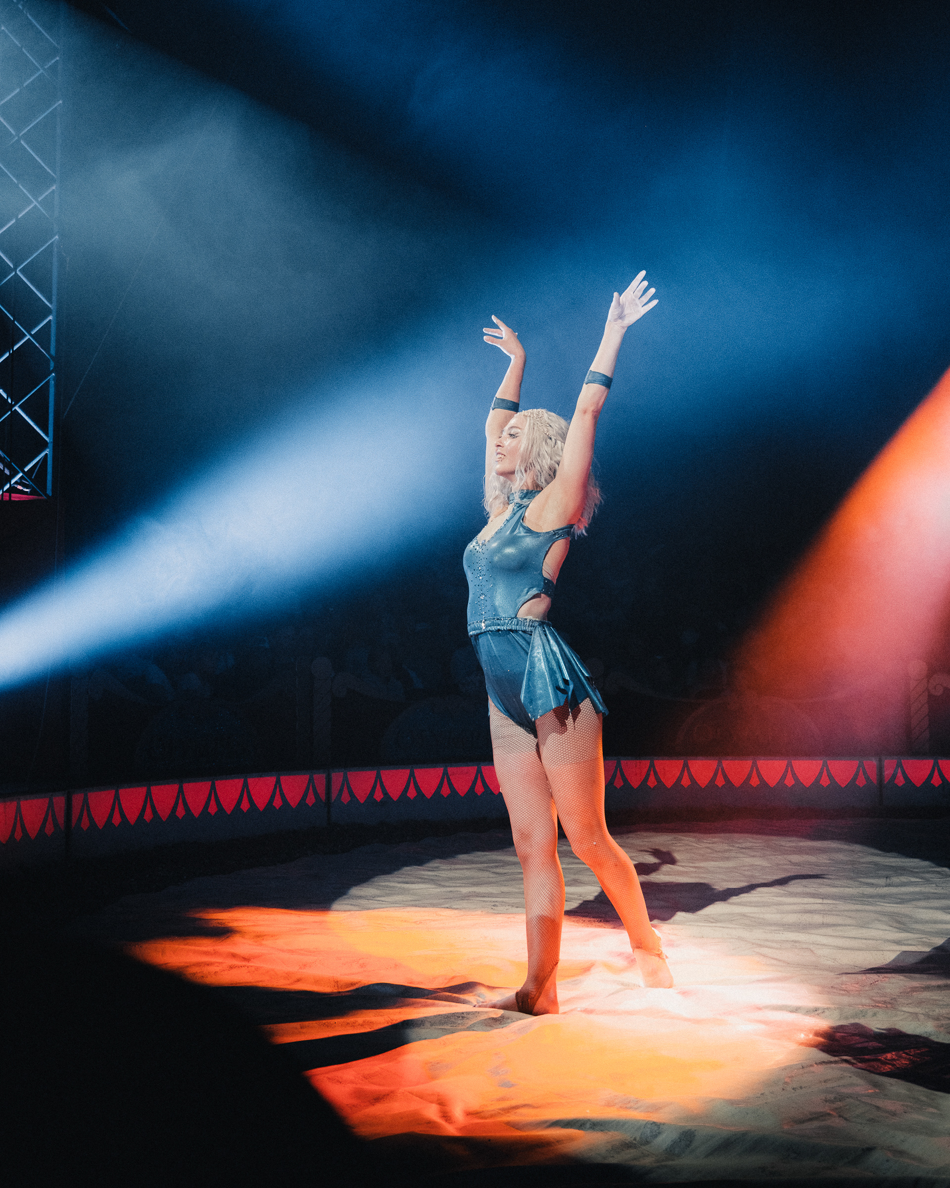 Retrato profesional del circo en estilo cinematográfico por Foto Nueve