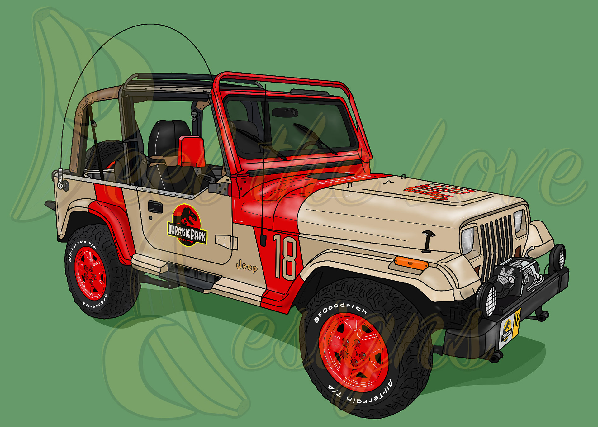 Jurassic Park Wrangler "JP18"
