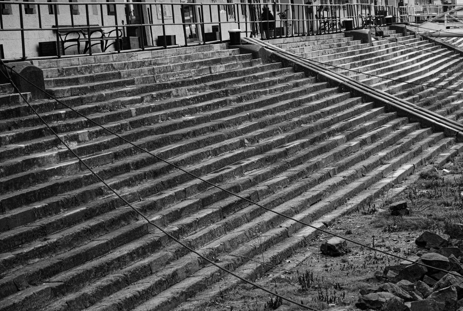 Steps in Budapest