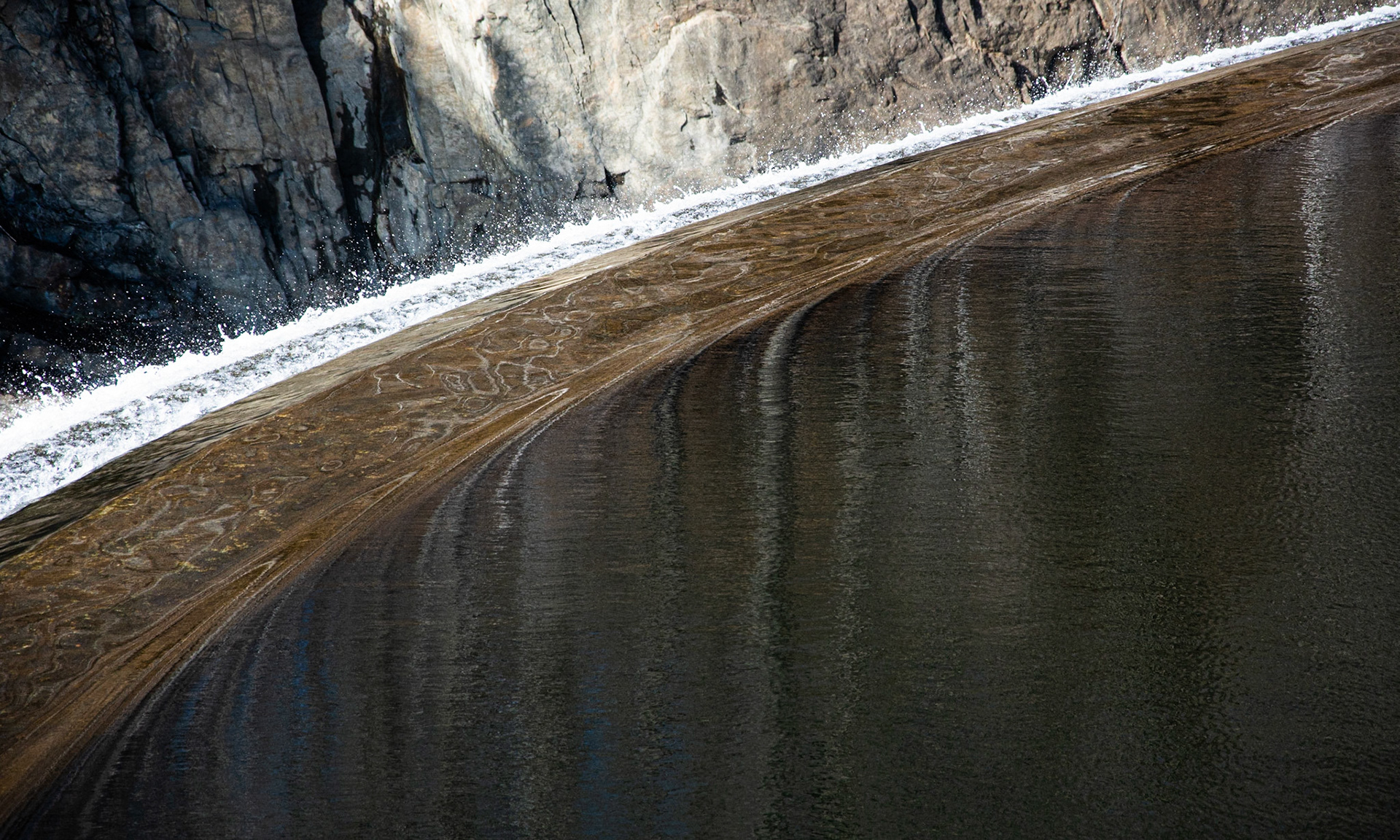 On the edge at Croton