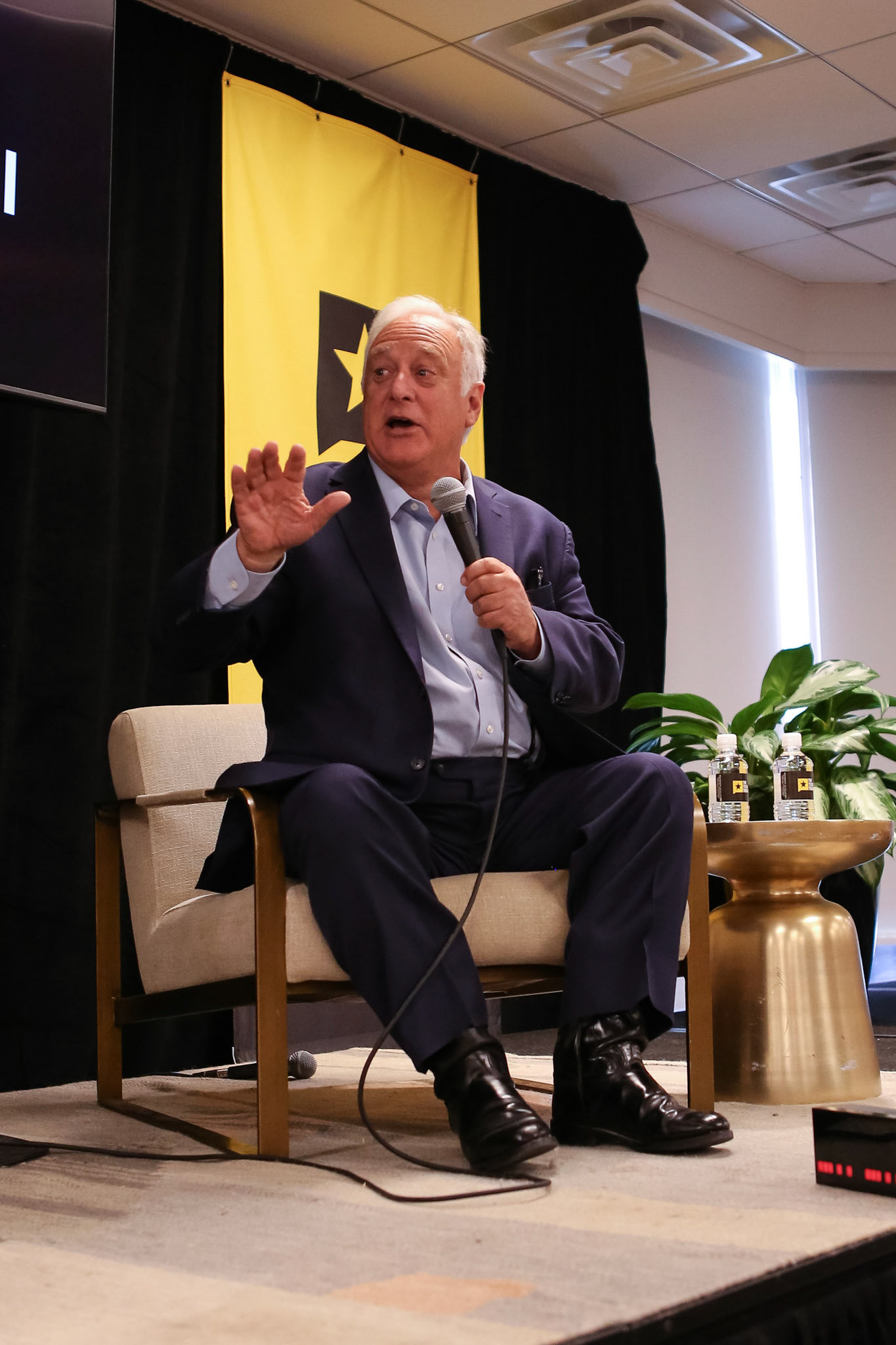 Former state senator and Austin Mayoral Candidate Kirk Watson speaks at Texas Tribune Fest in Austin on Sept. 24, 2022.
