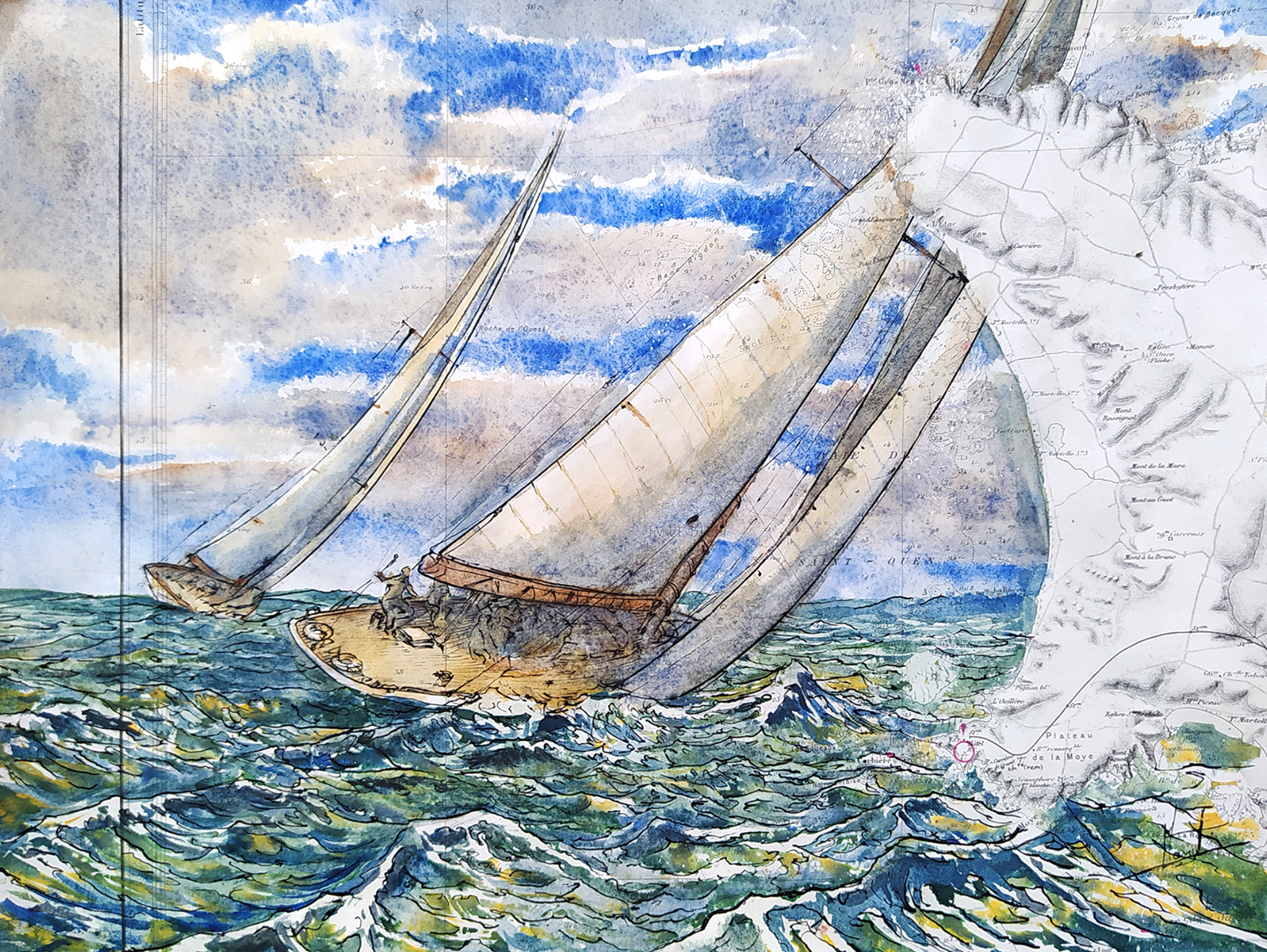Jersey (Anglo-Normandes) 37/28 cm