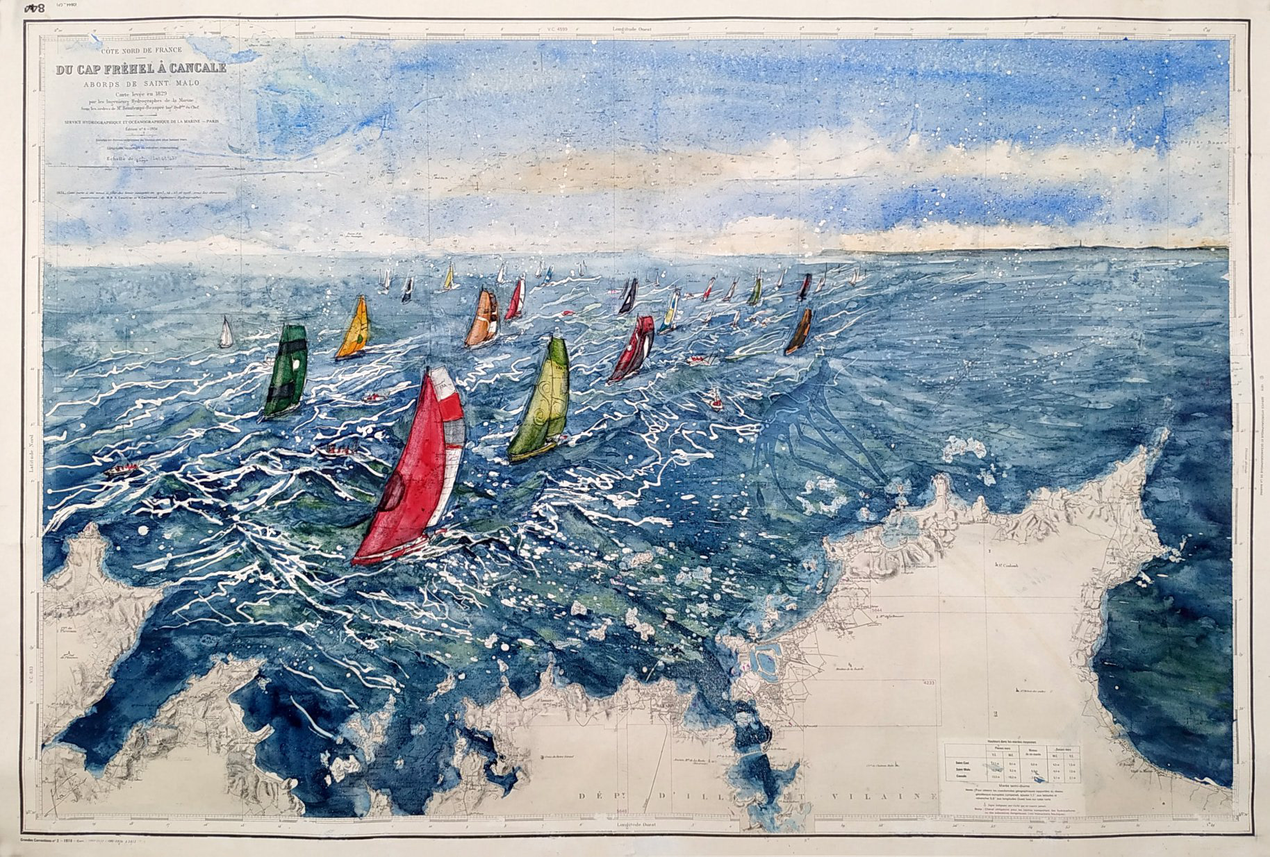 Départ de la route du Rhum