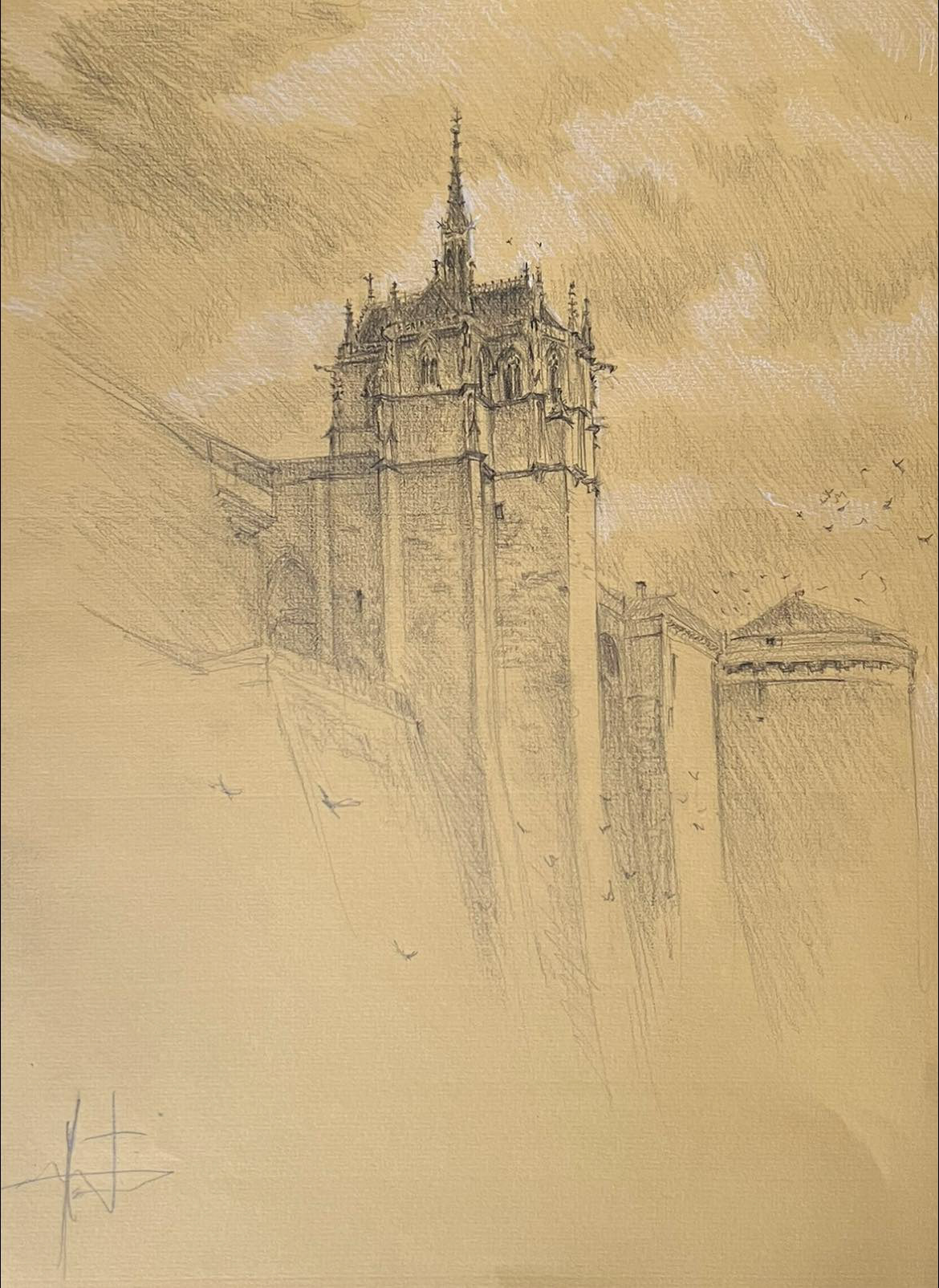 Chapelle d'Amboise. Pays de la Loire