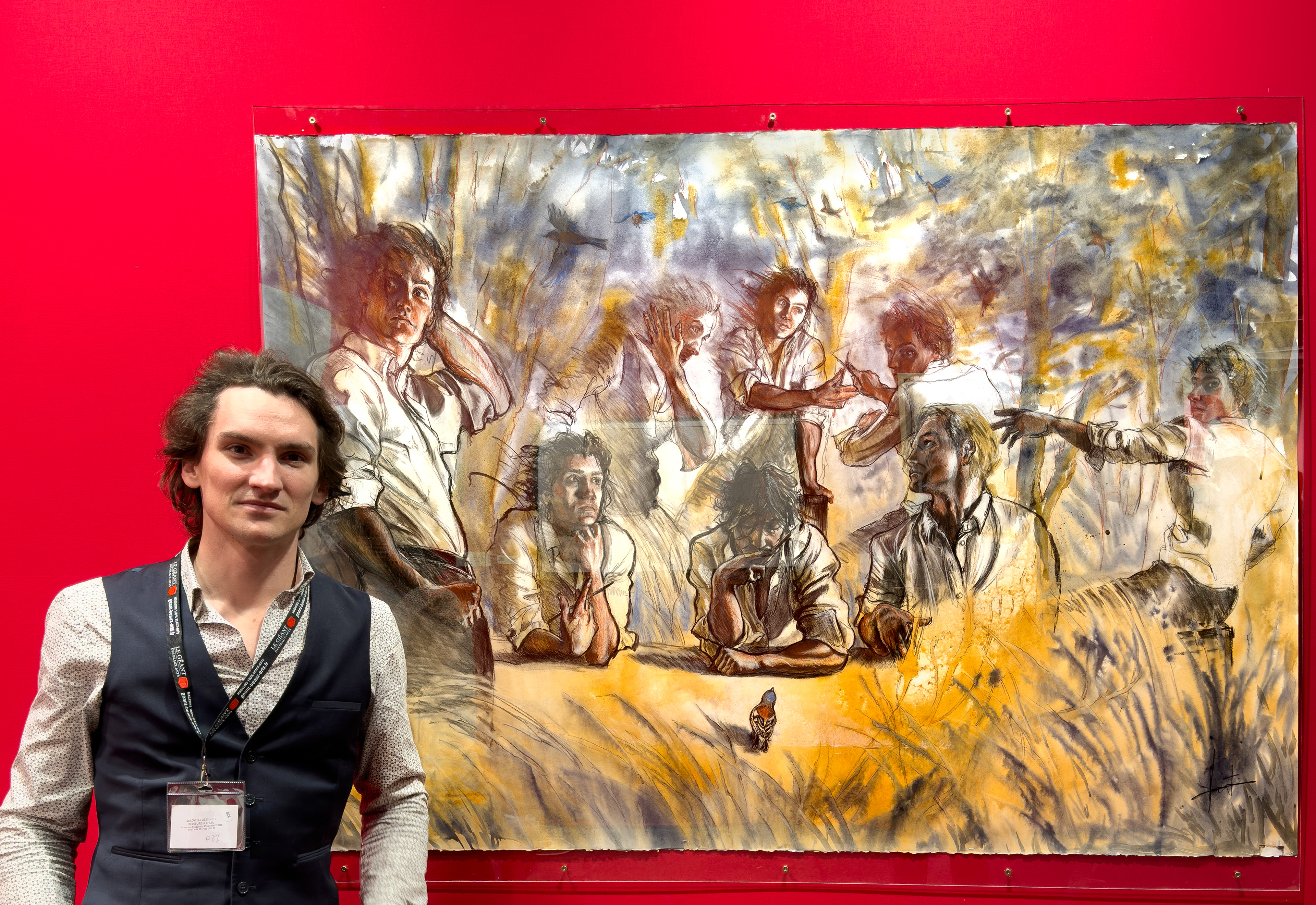Salon d'art sous le Grand Palais Ephémère
