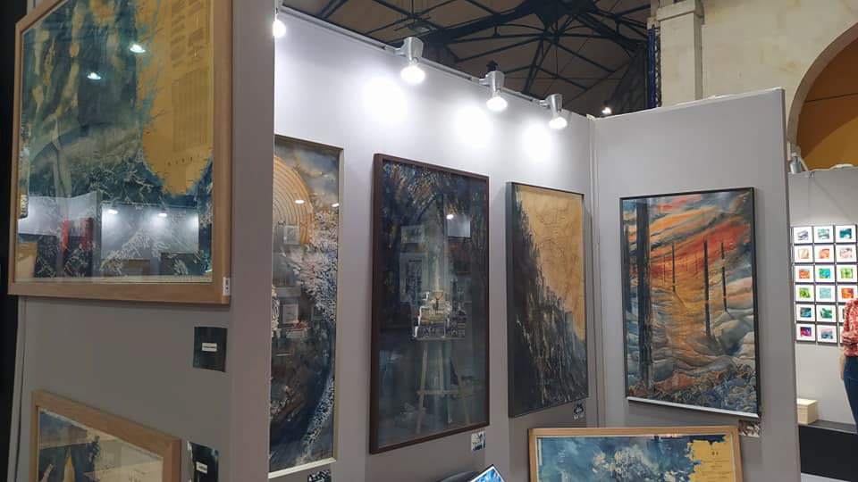 Stand aux Halles du Blanc Manteau