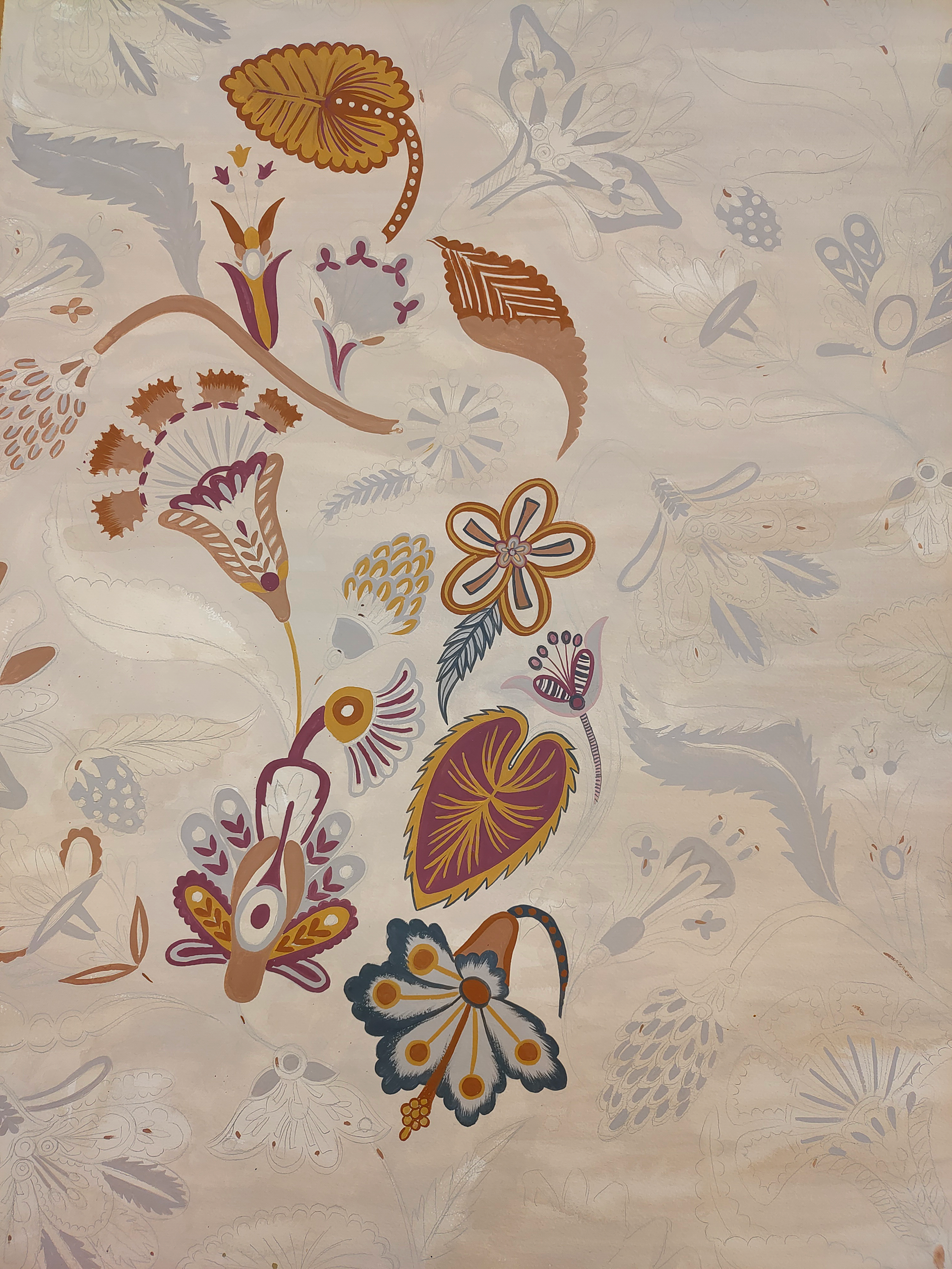 Painting Process + Colour Spotting