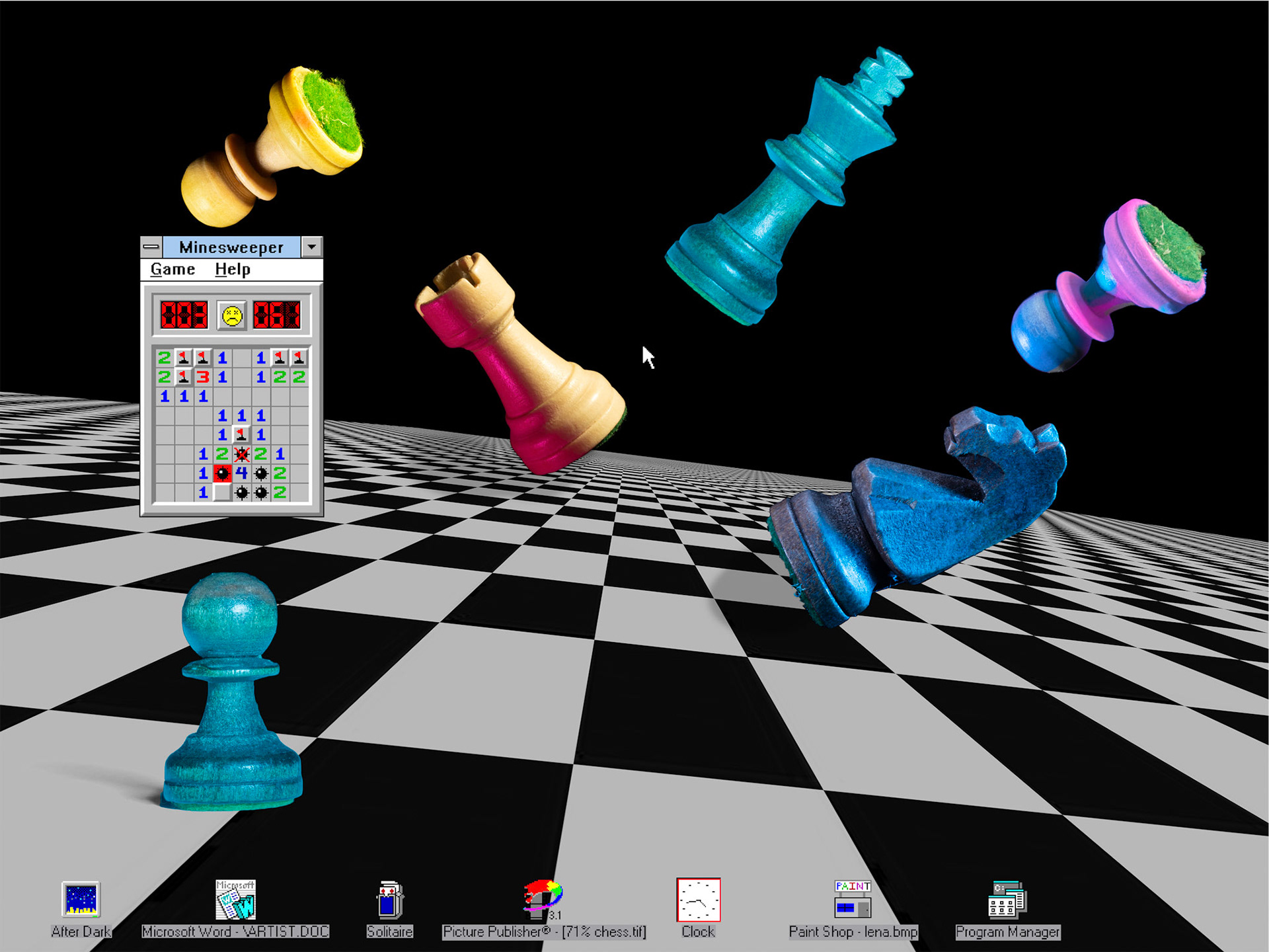 Reconstructed Windows System with Chess