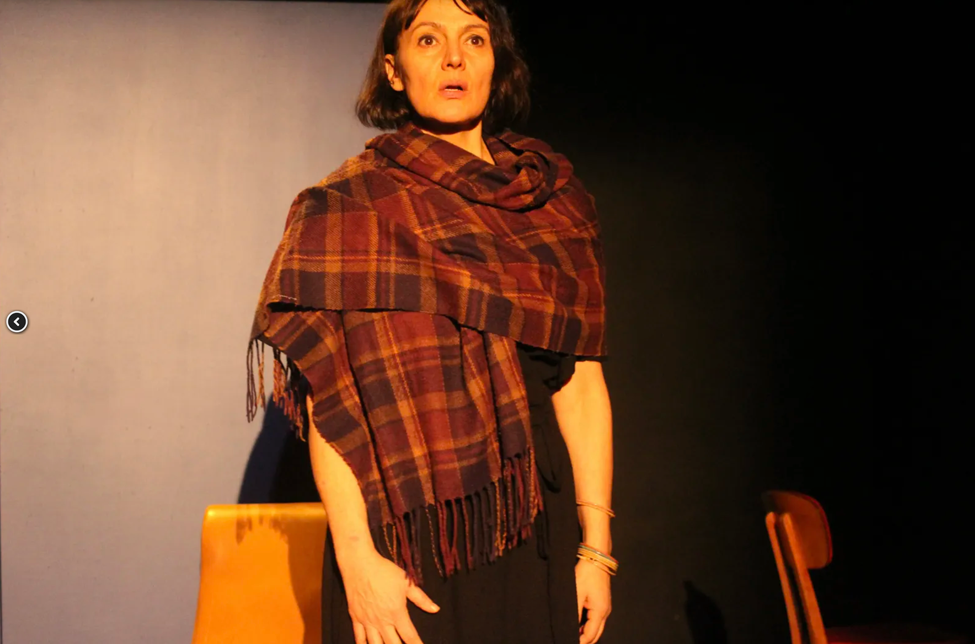 Adaptation théâtrale par Cécile Garcia Fogel du roman Si peu de Marco Lodoli.