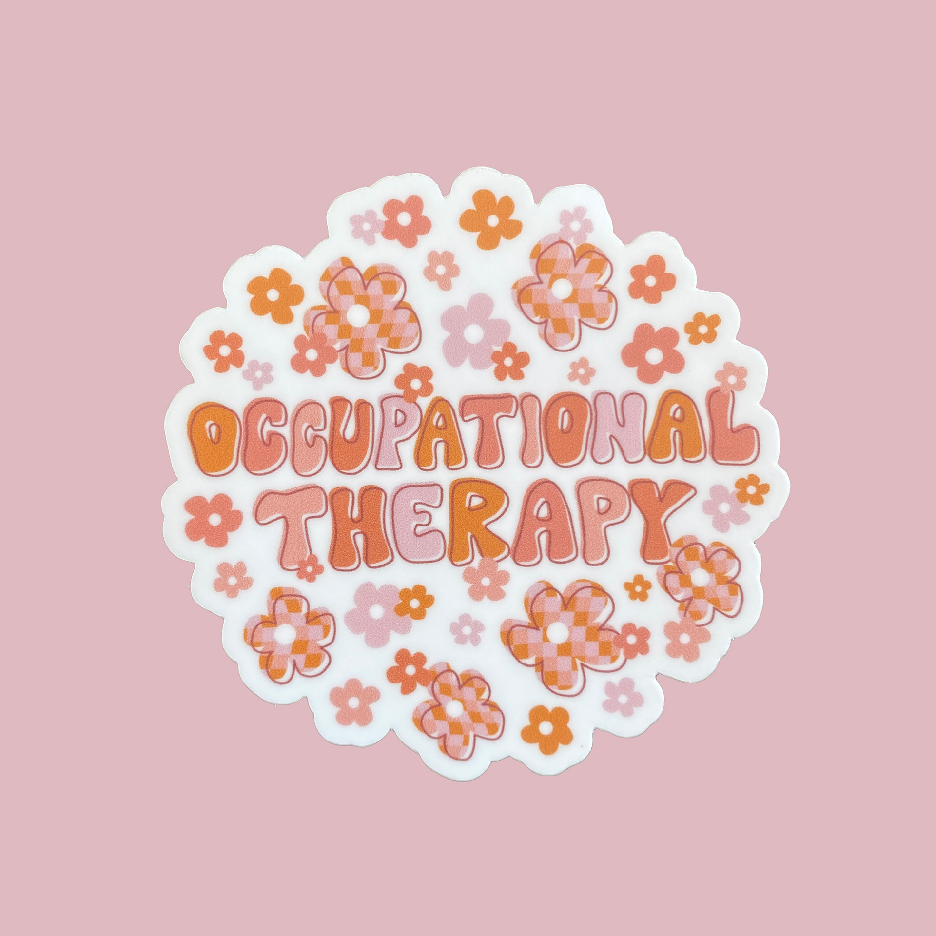 Occupational Therapy Groovy Sticker
