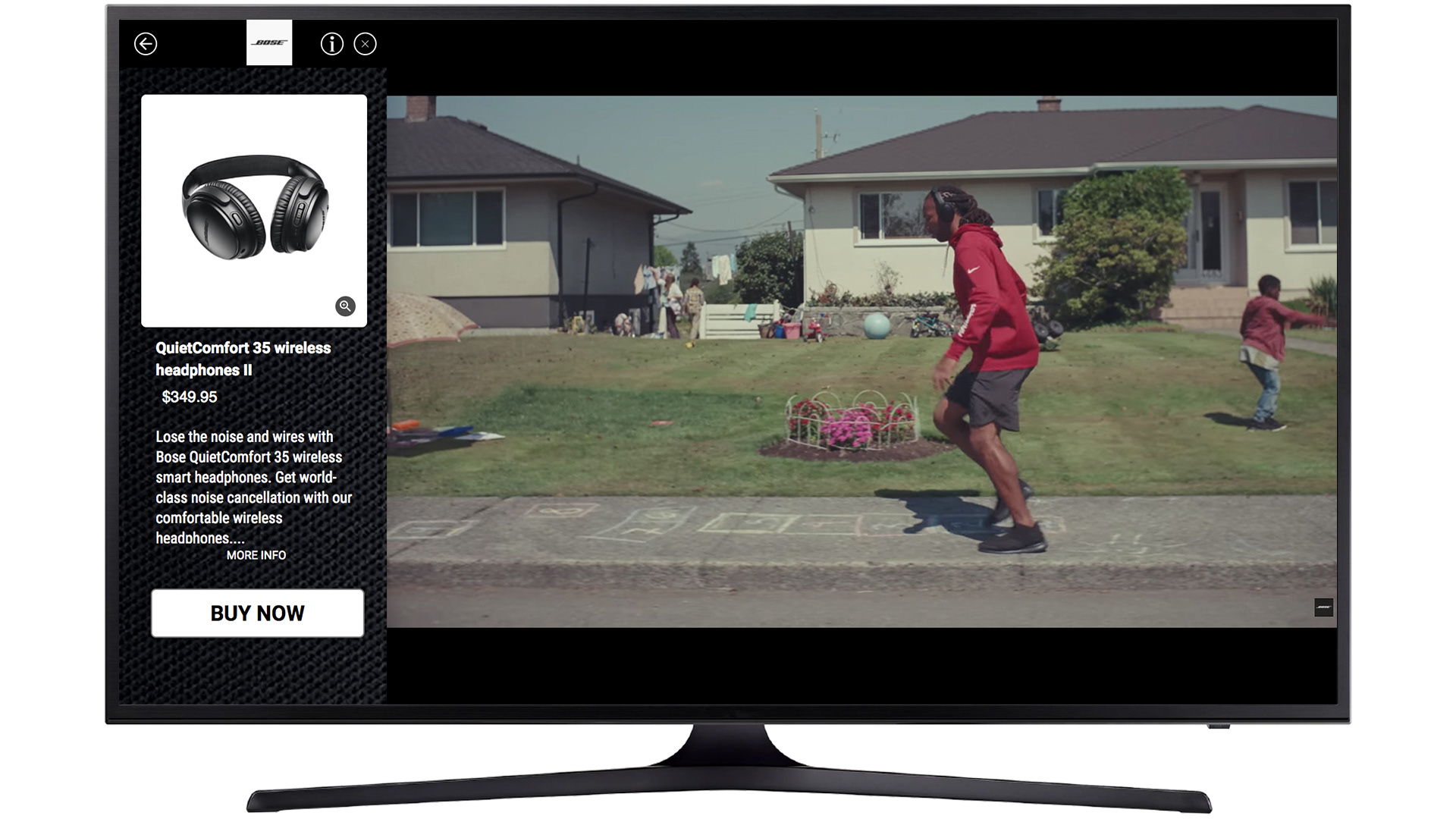 Bose FLX campaign — production detail