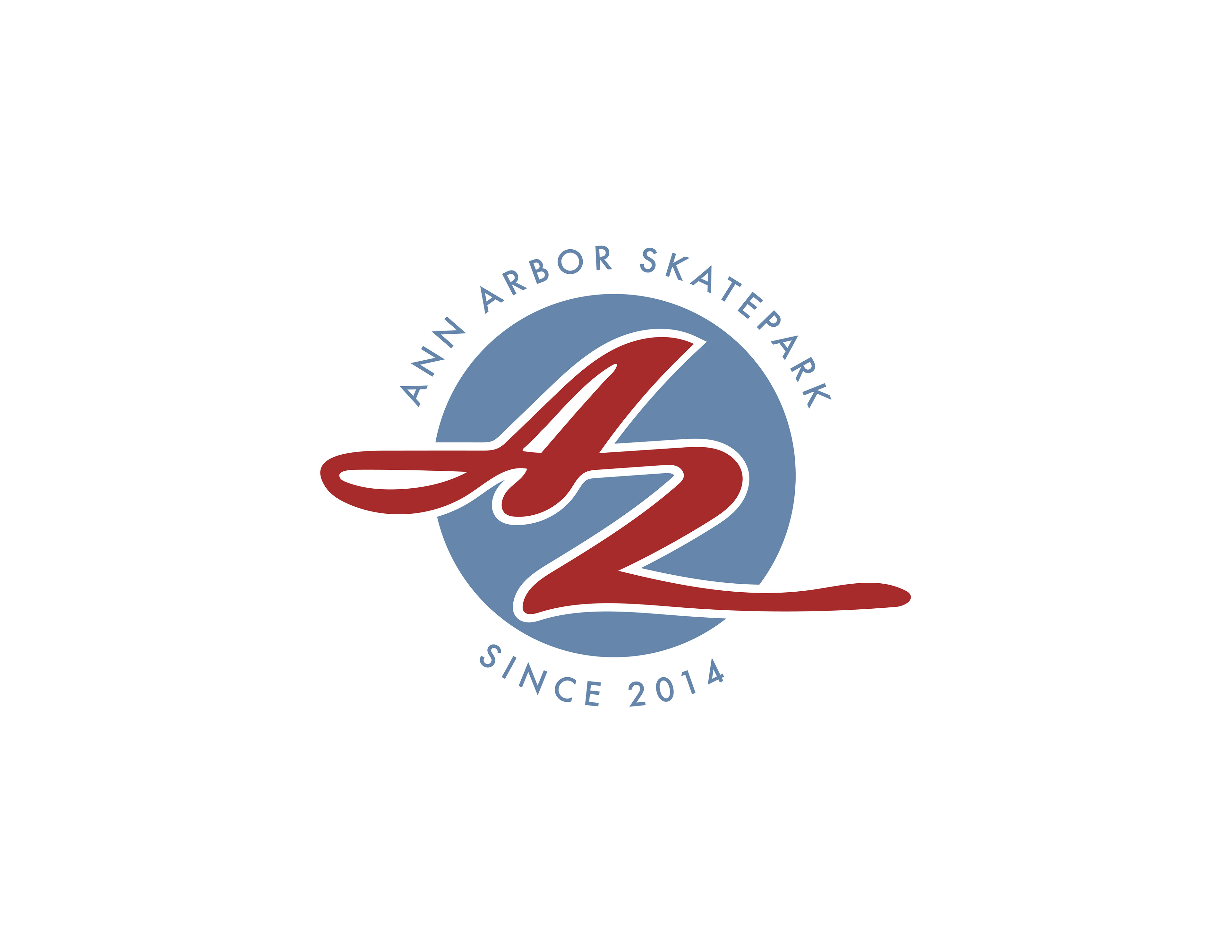 A2 Skatepark 10 Year Logo Alt Color, 2024