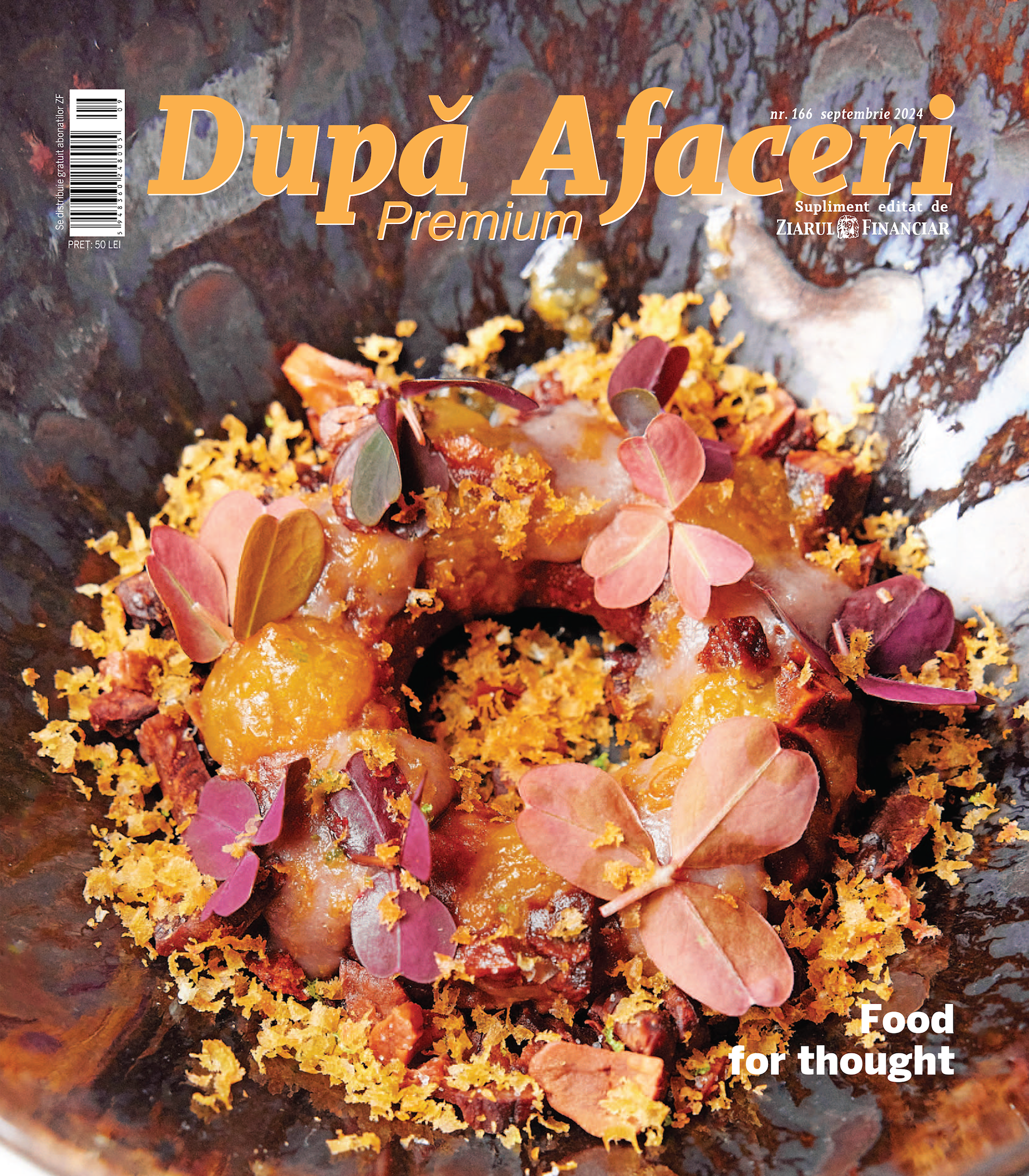 „Un moment, pentru totdeauna” – Revista DUPA AFACERI Premium de Ziarul Financiar. Nr. 166, septembrie 2024. Articol realizat de Roxana Petrescu.