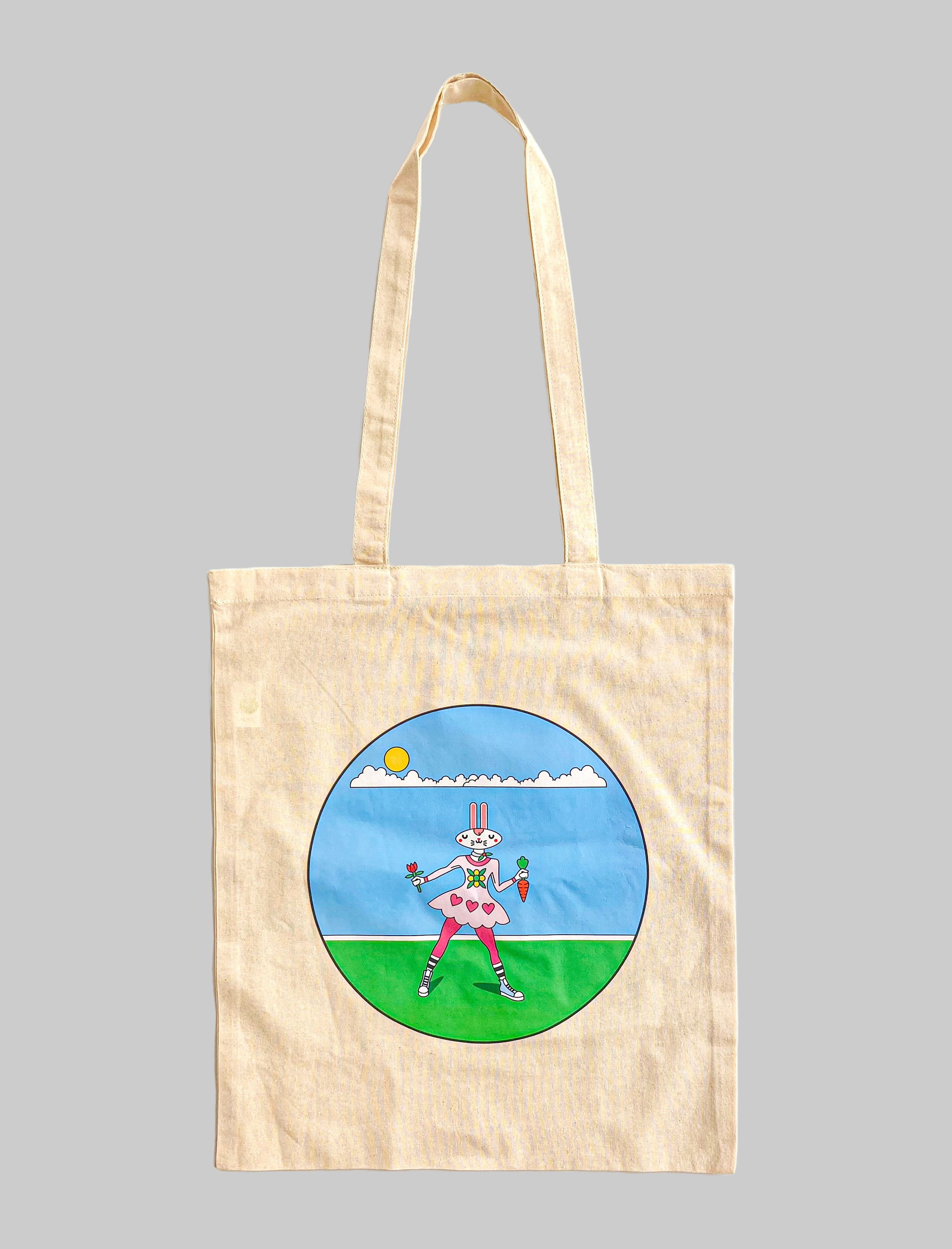 Cheeky Rabbit Logo Print.