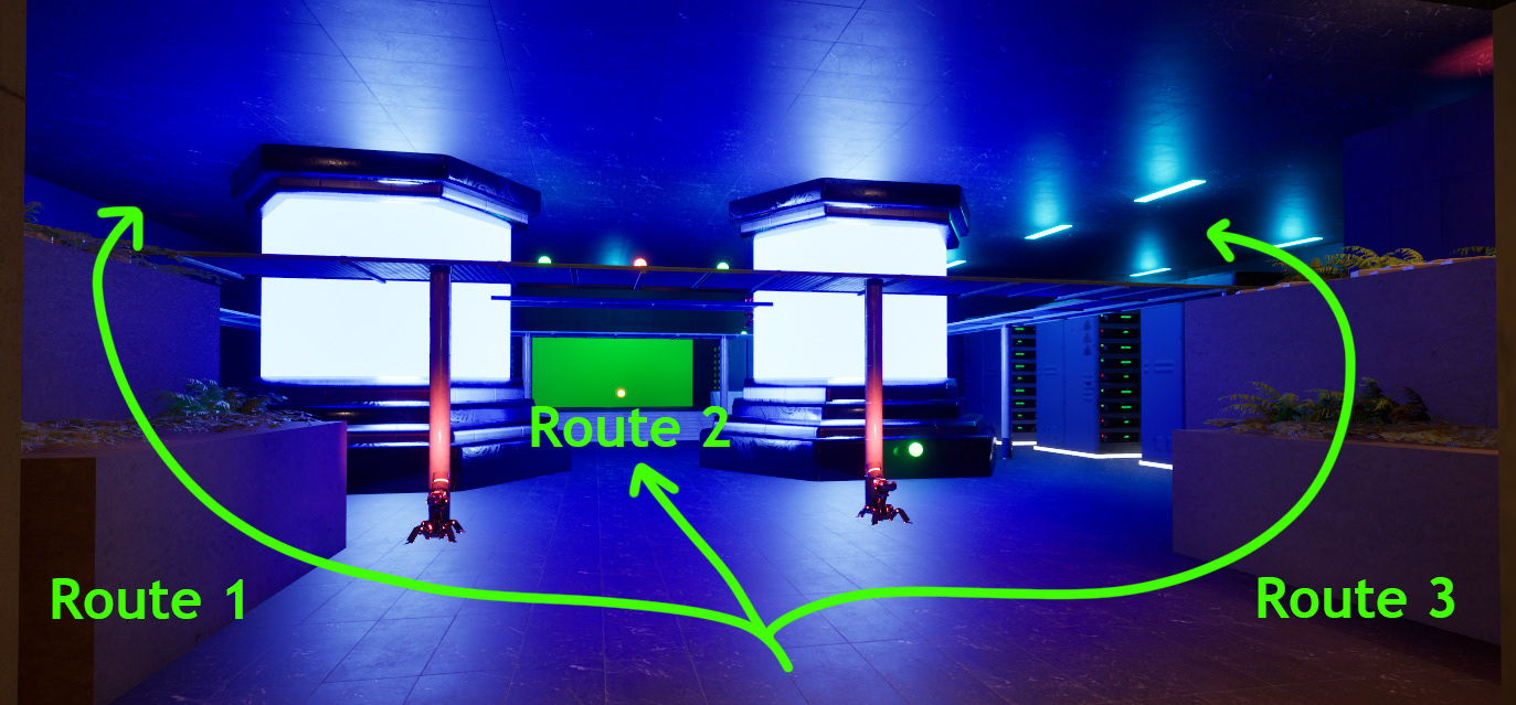 Section 3 Pathing Routes