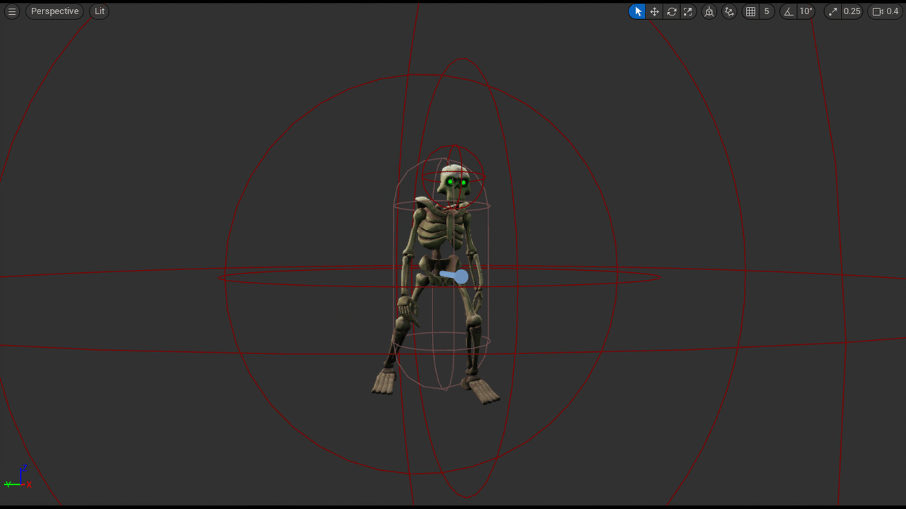 Main Enemies in Blueprints
