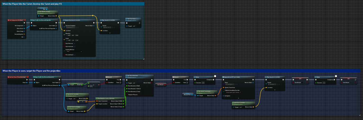 Single Barrel Turret Blueprint