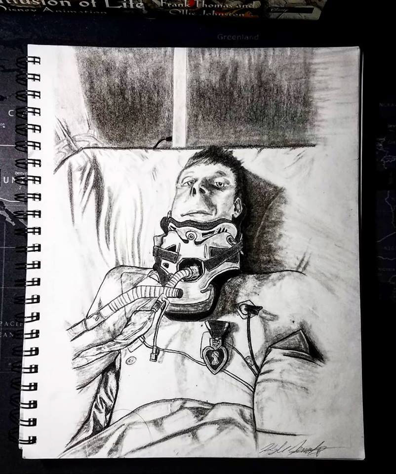 Non-Dominant Left Hand (Broken Wrist)