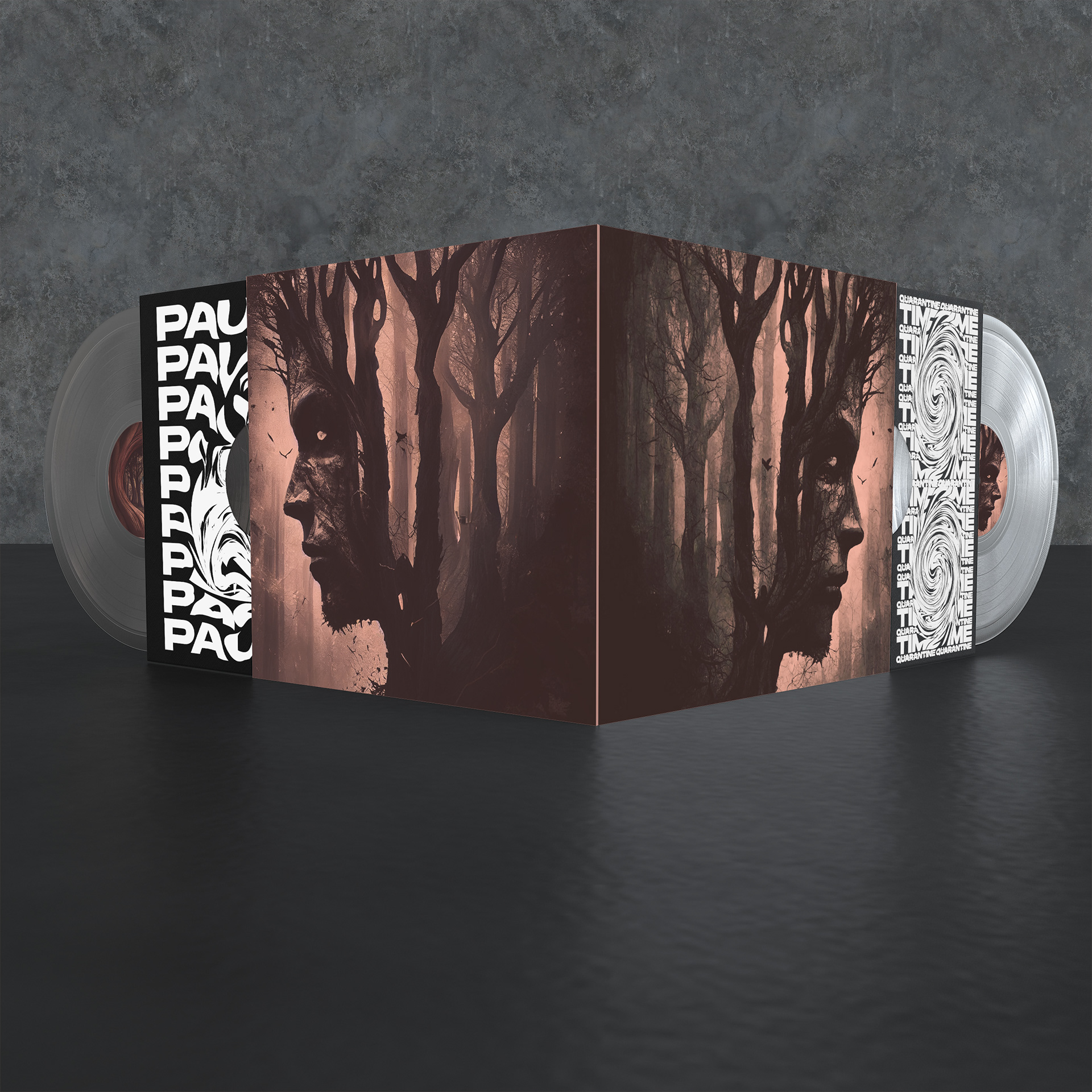 Portfolio Wendelin Jacober - Free Double Disc Gatefold Vinyl Mockup (PSD)