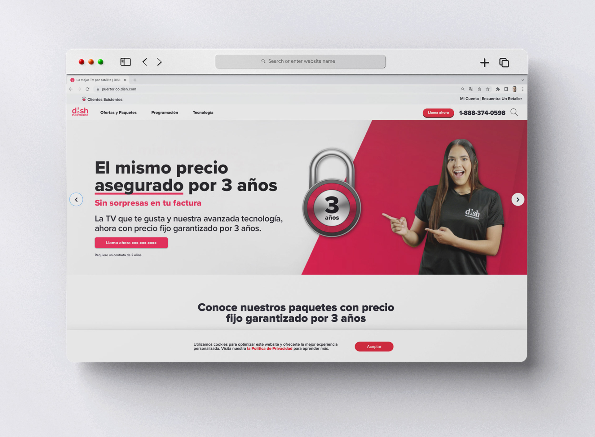 DISH Puerto Rico - Main Webpage