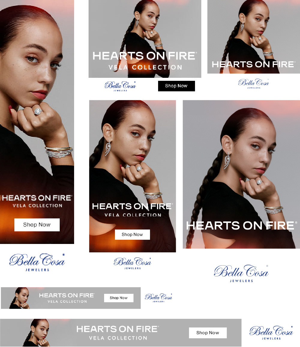 VELA Collection - Retailer Google Display Ads