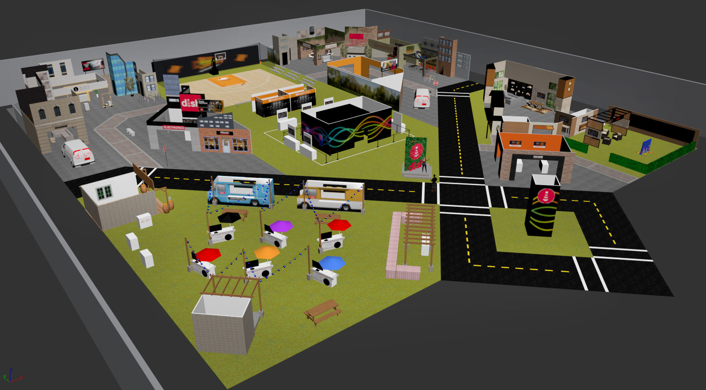 Team Summit Overview Rendering