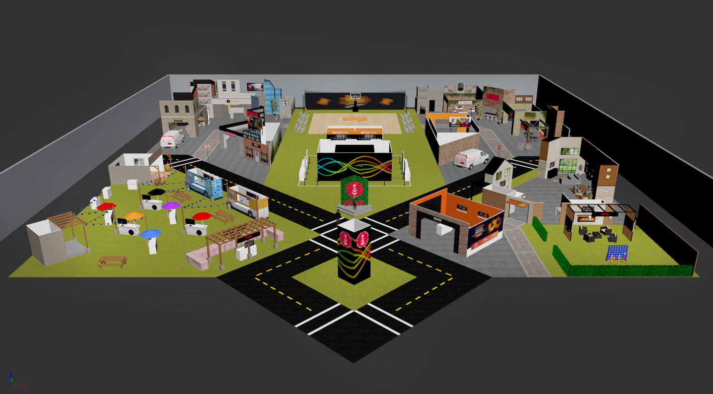 Team Summit Overview Rendering