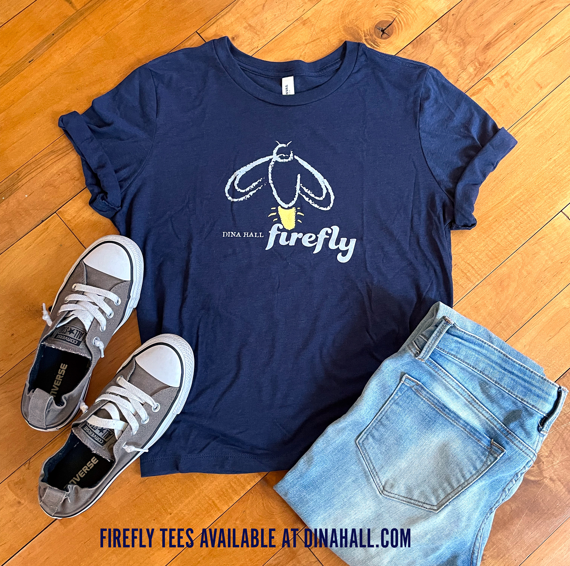 t-shirt art – Firefly, Dina Hall (album)
