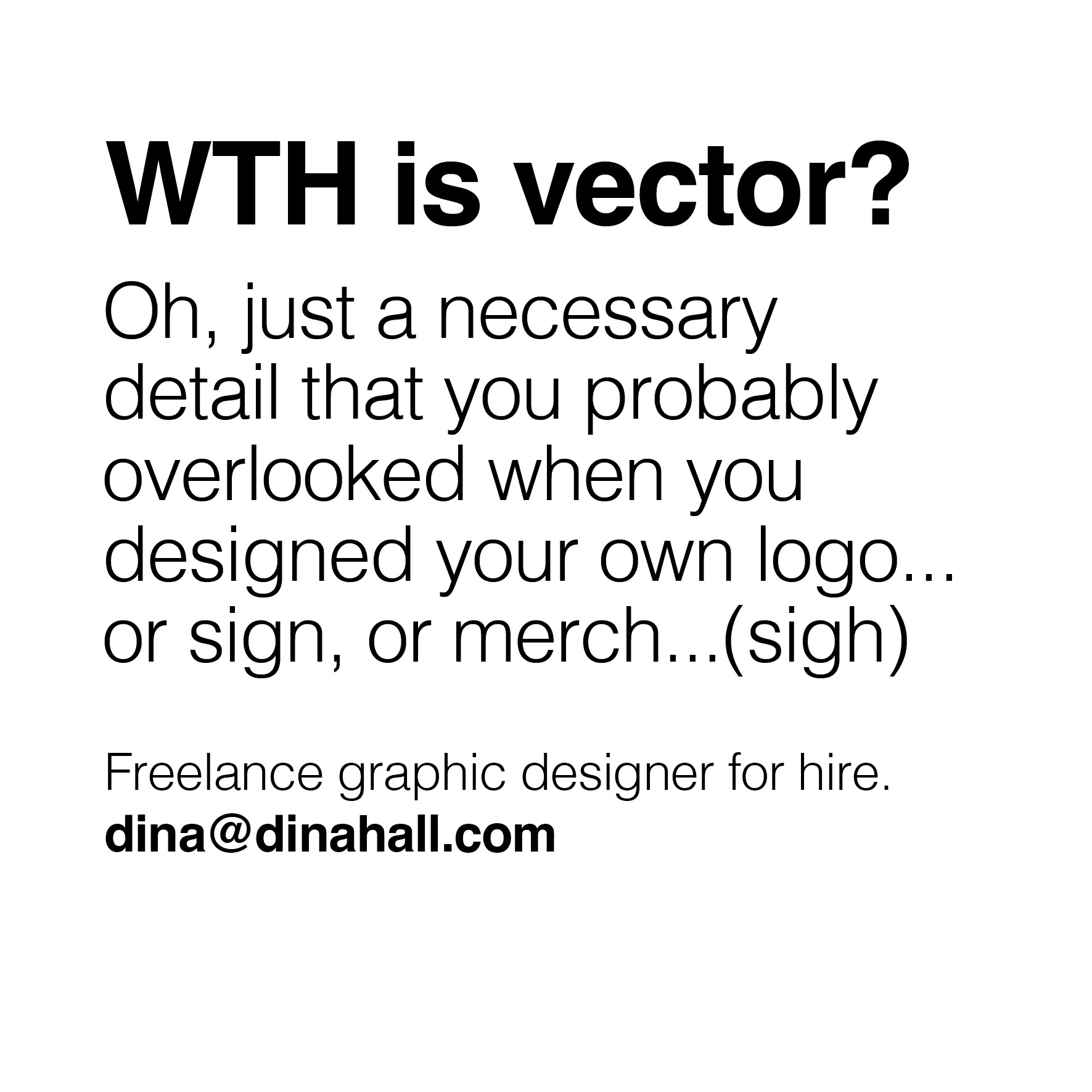 self-promo series graphic design