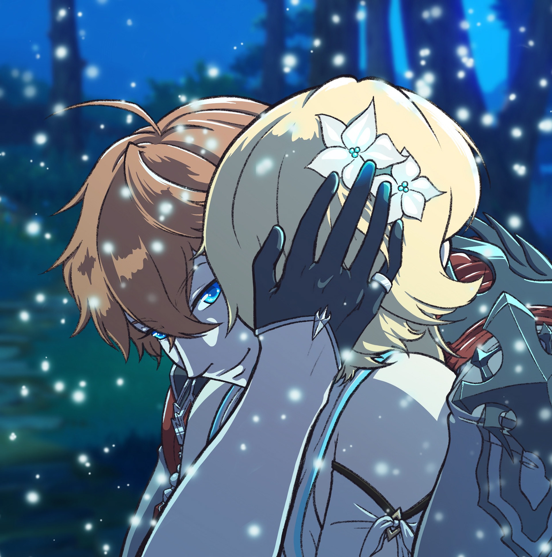 Portrait (Rendered with extra character & simple background)