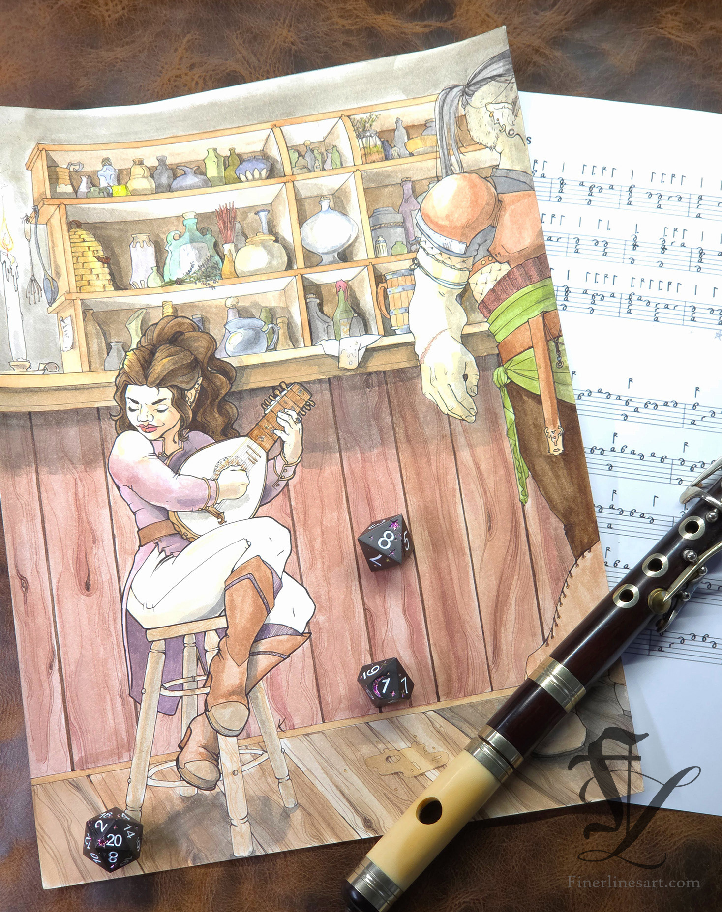 Lidda, Halfling Bard
