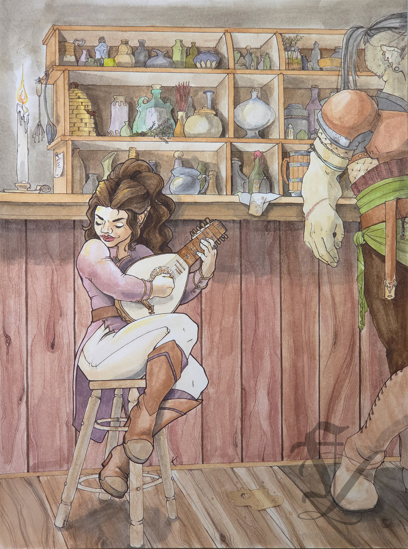 Lidda, Halfling Bard