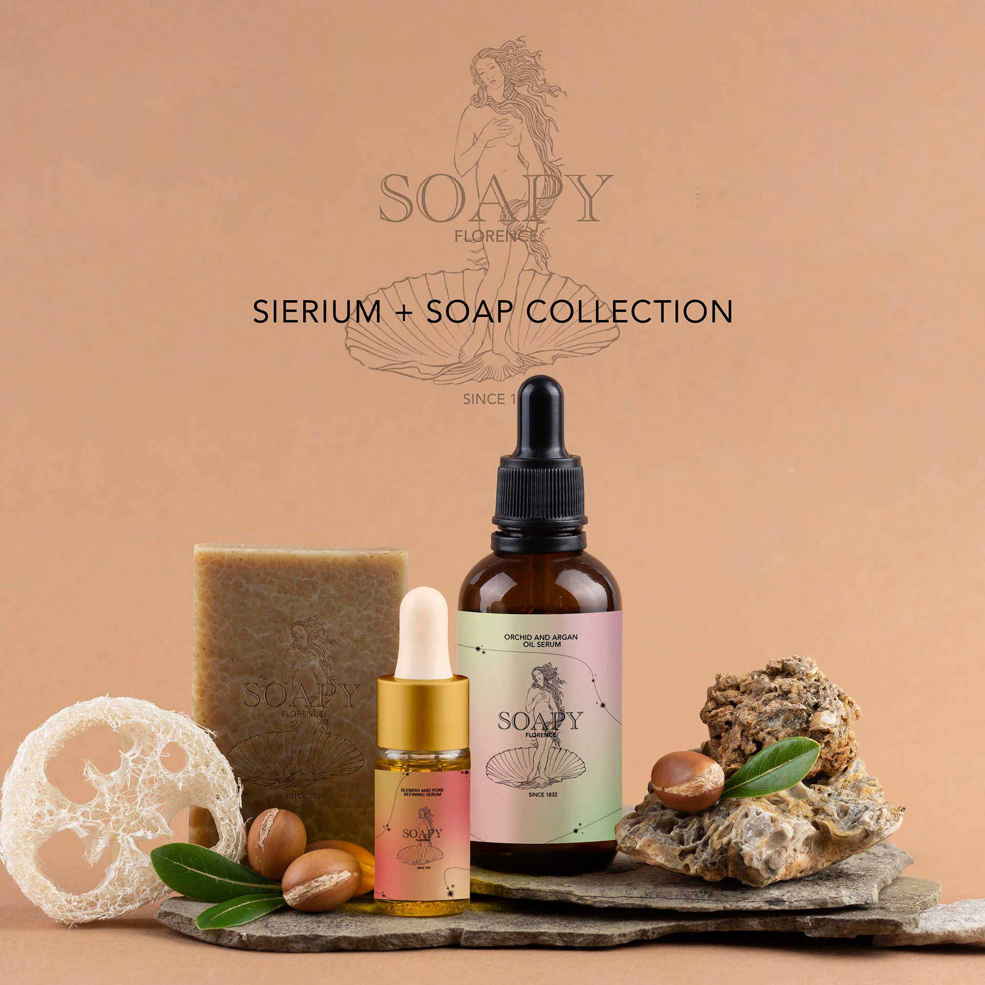 BRANDING / logo + any extras for a soap company