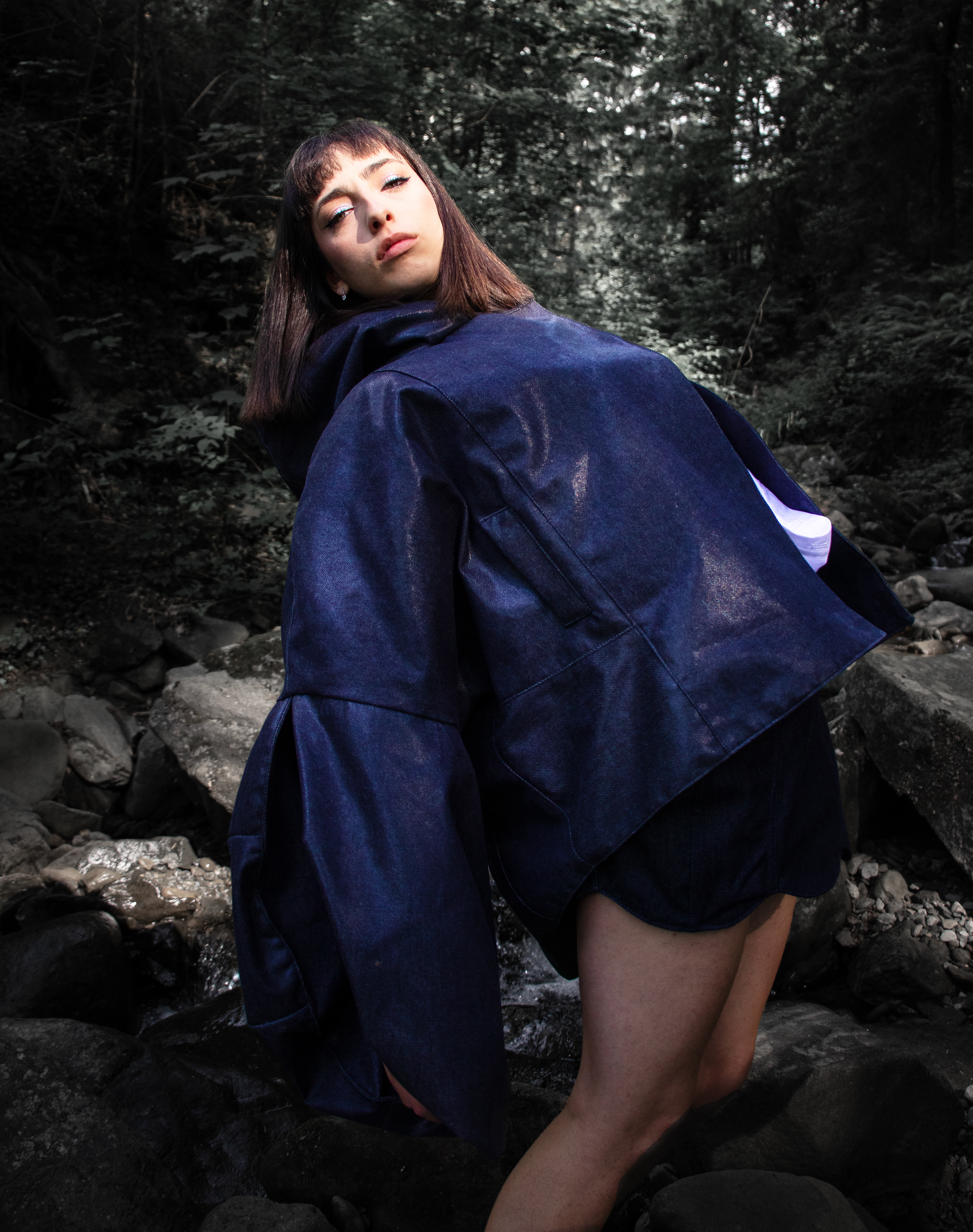 OMORFIA / Outside project. Stylist: Asia Carresi, Lisa Montecchi, Elisa Gentili. Model: Sofia Farini