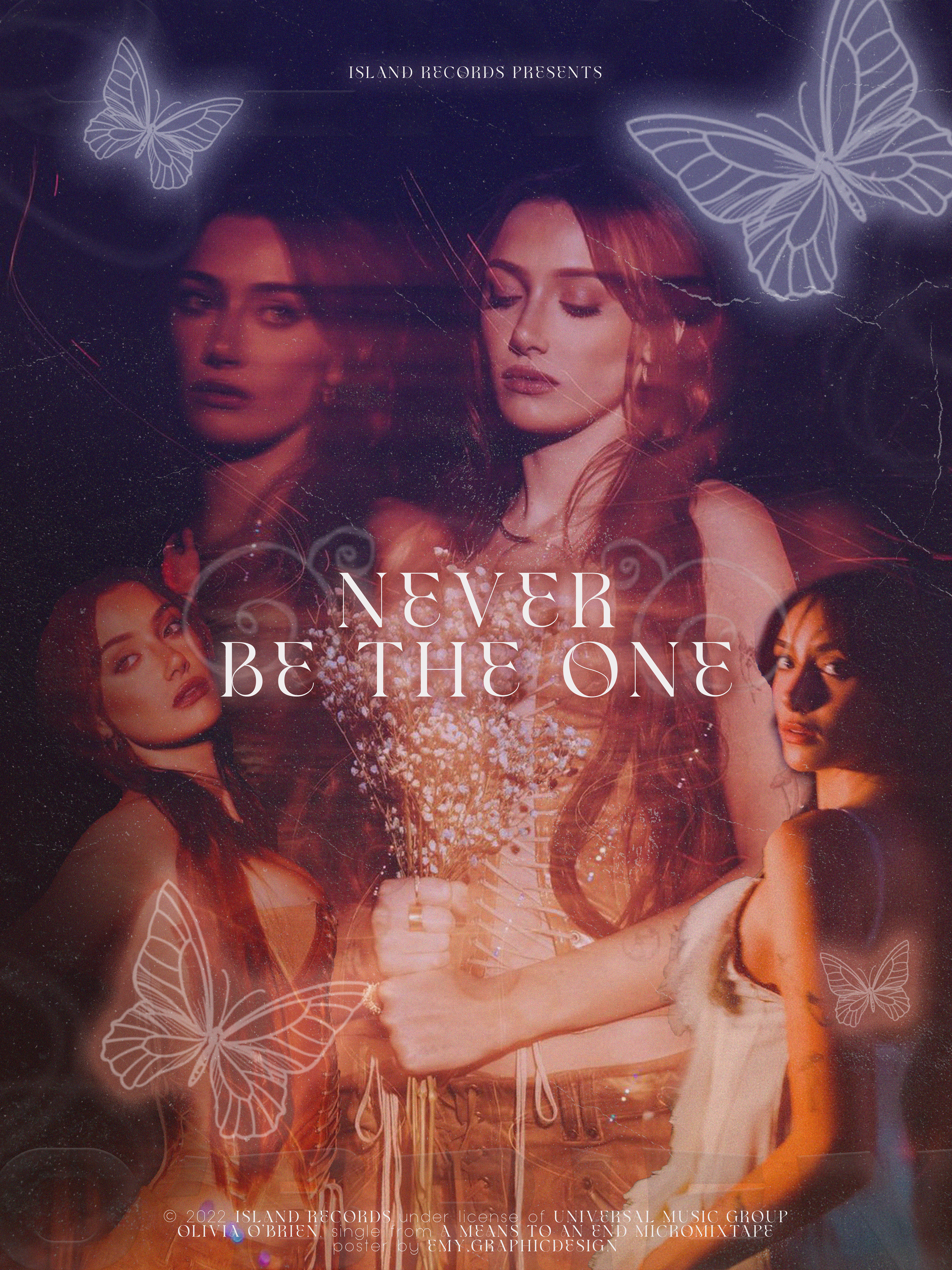 POSTER / Never be the one - Olivia O'Brien