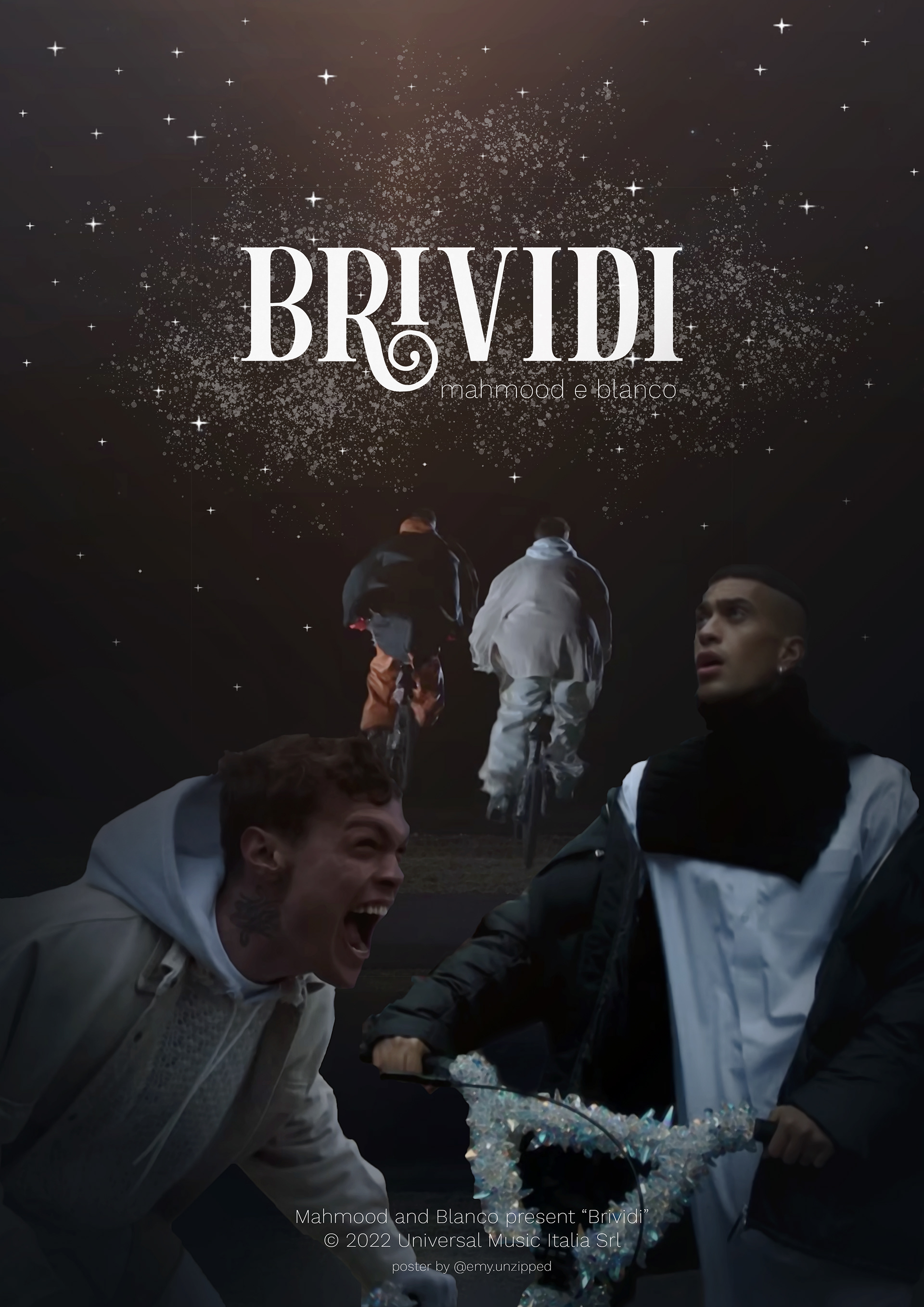 POSTER / Brividi - Mahmood e Blanco, 2022