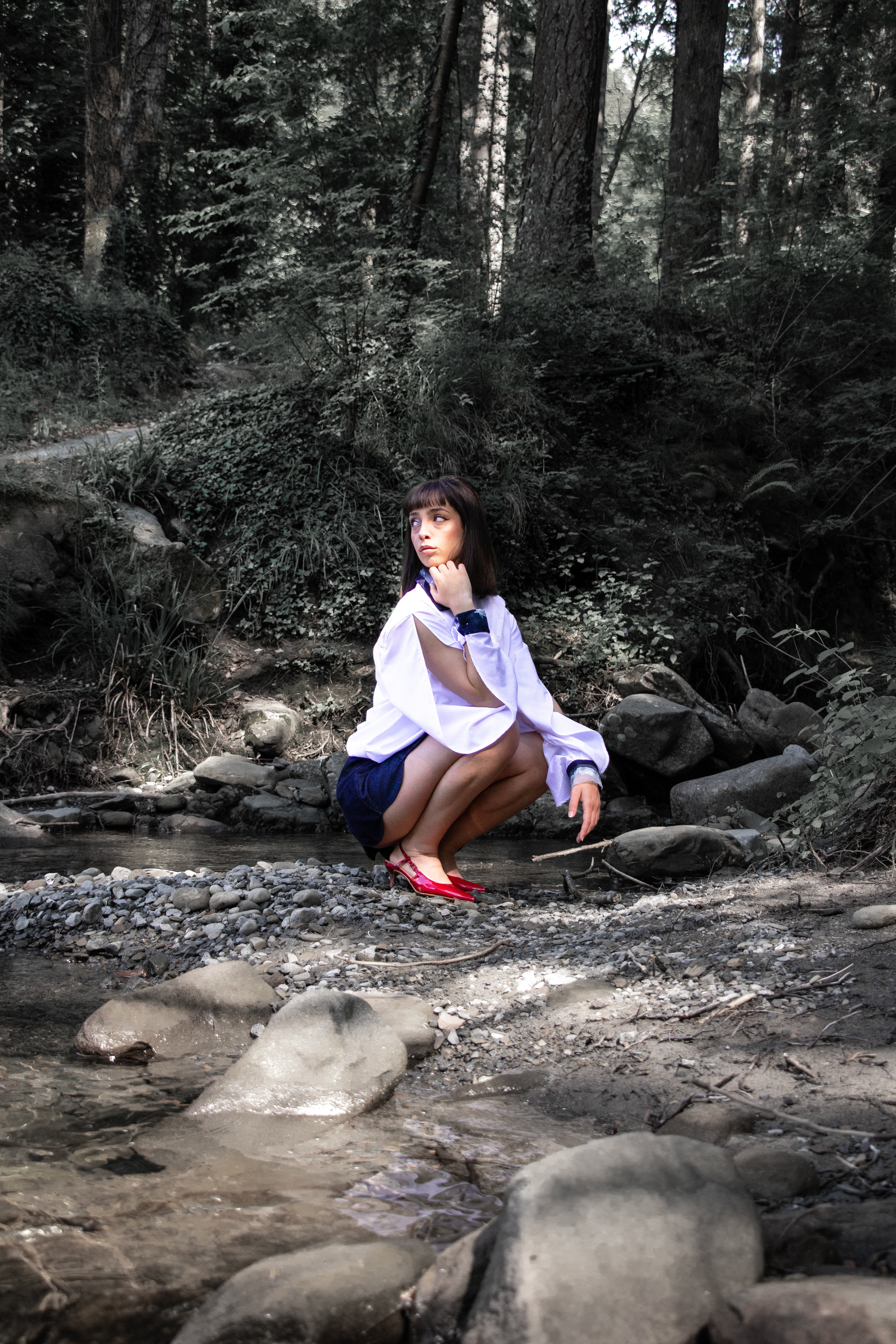 OMORFIA / Outside project. Stylist: Asia Carresi, Lisa Montecchi, Elisa Gentili. Model: Sofia Farini